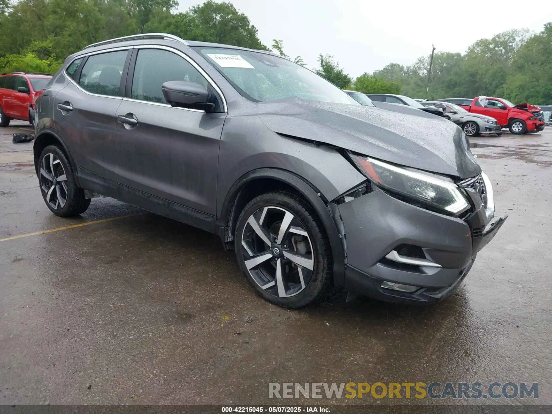 1 Photograph of a damaged car JN1BJ1CV8LW250299 NISSAN ROGUE SPORT 2020