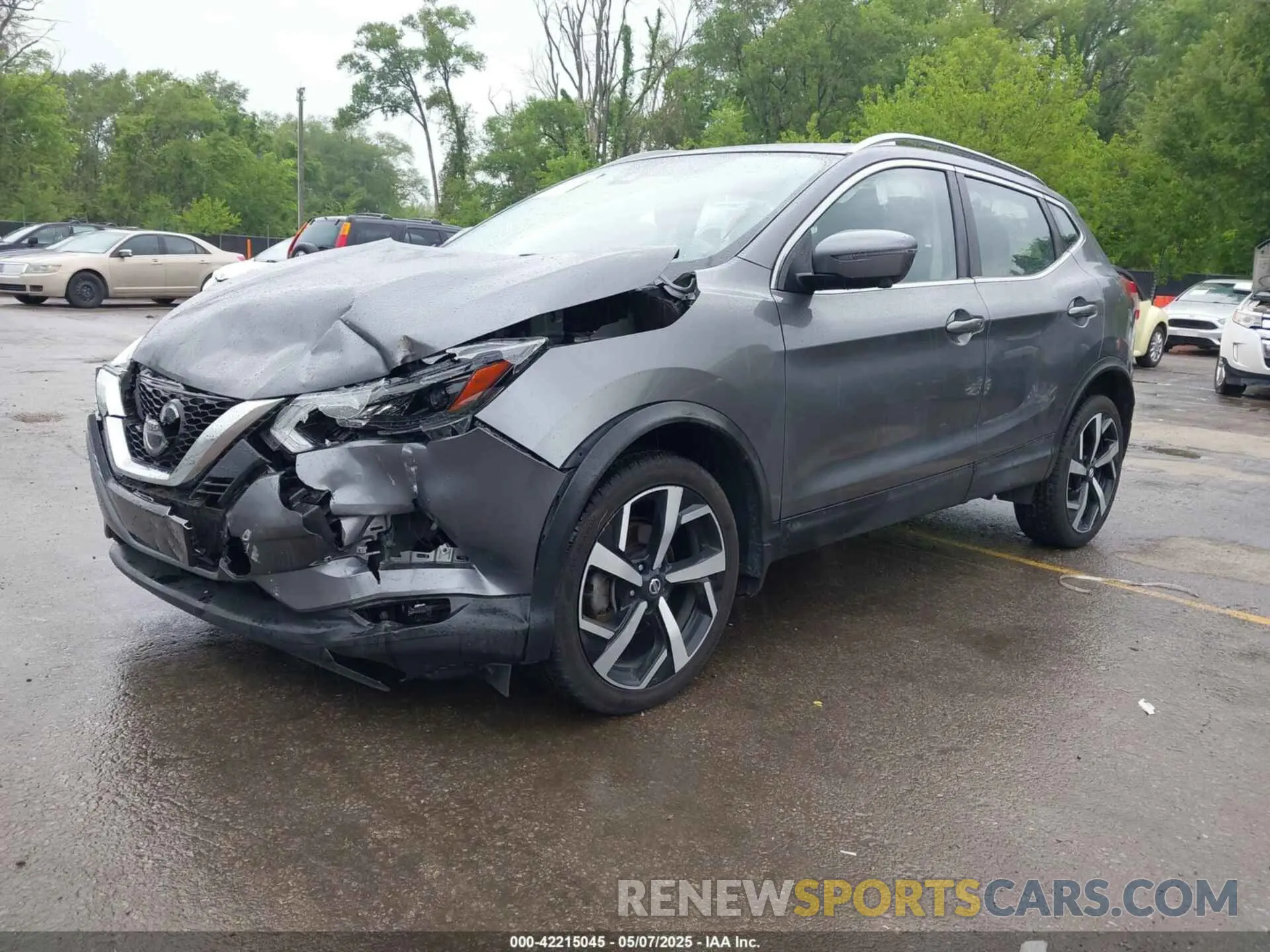 2 Photograph of a damaged car JN1BJ1CV8LW250299 NISSAN ROGUE SPORT 2020