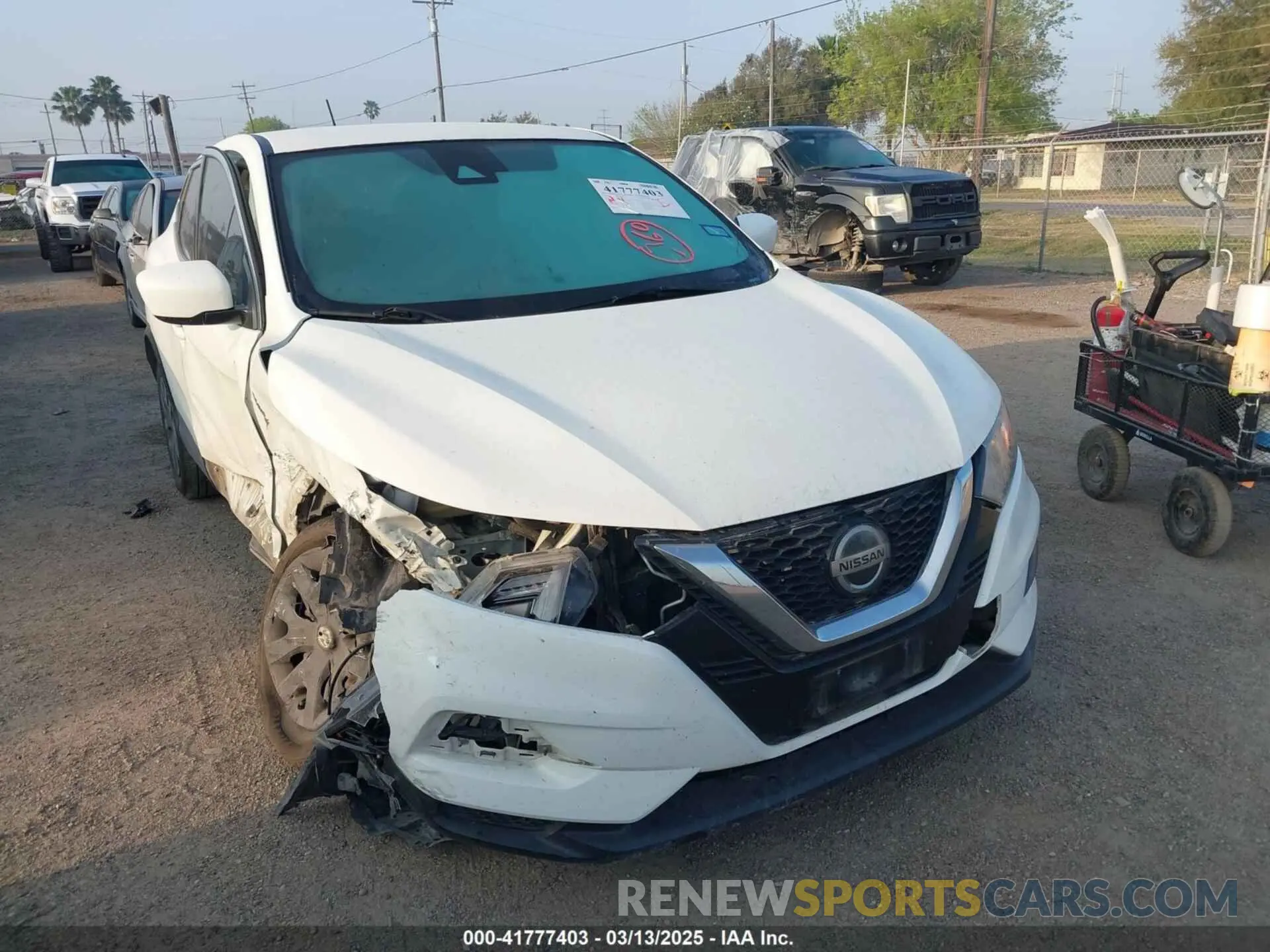 1 Photograph of a damaged car JN1BJ1CV8LW254546 NISSAN ROGUE SPORT 2020