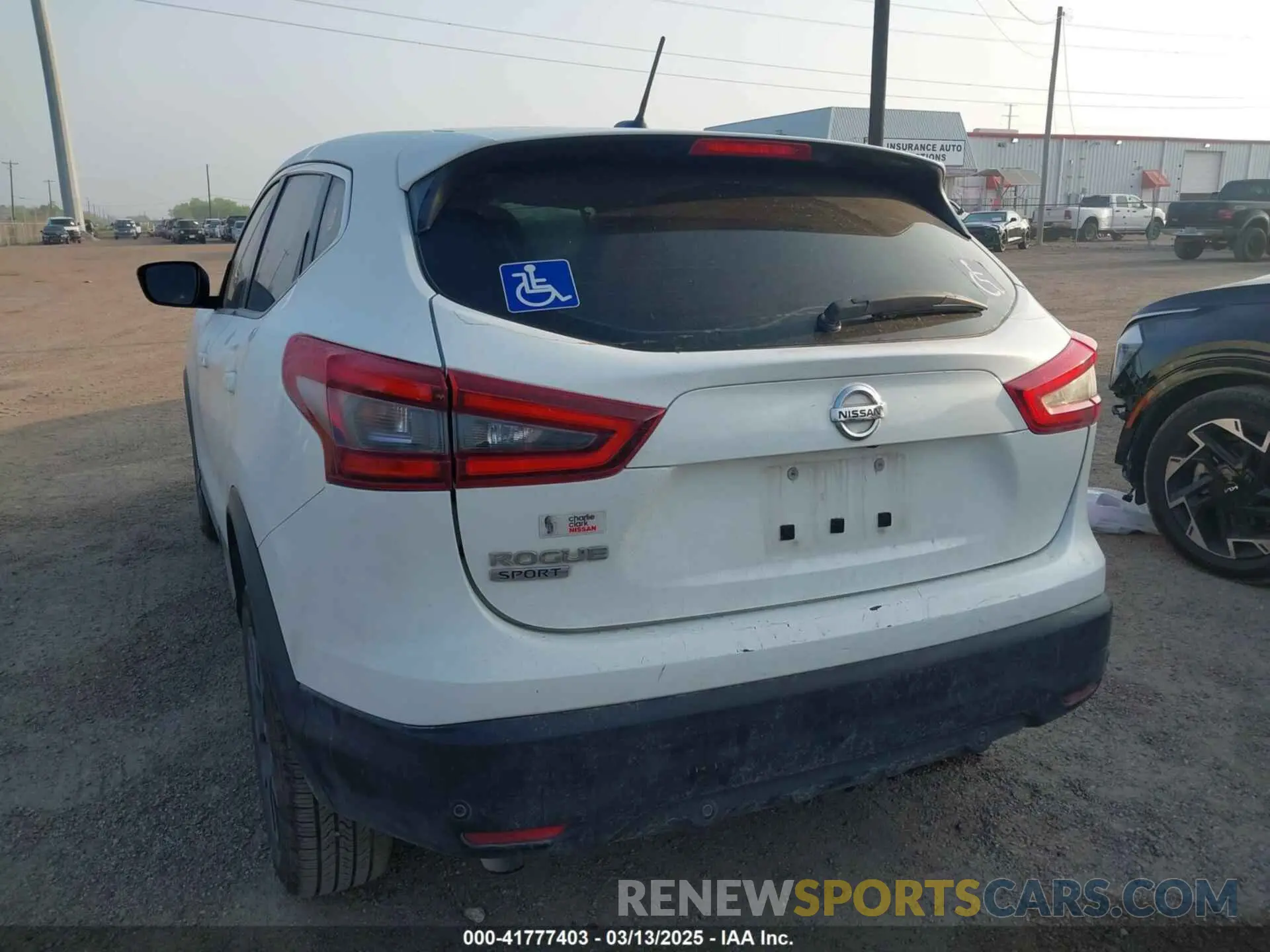 3 Photograph of a damaged car JN1BJ1CV8LW254546 NISSAN ROGUE SPORT 2020