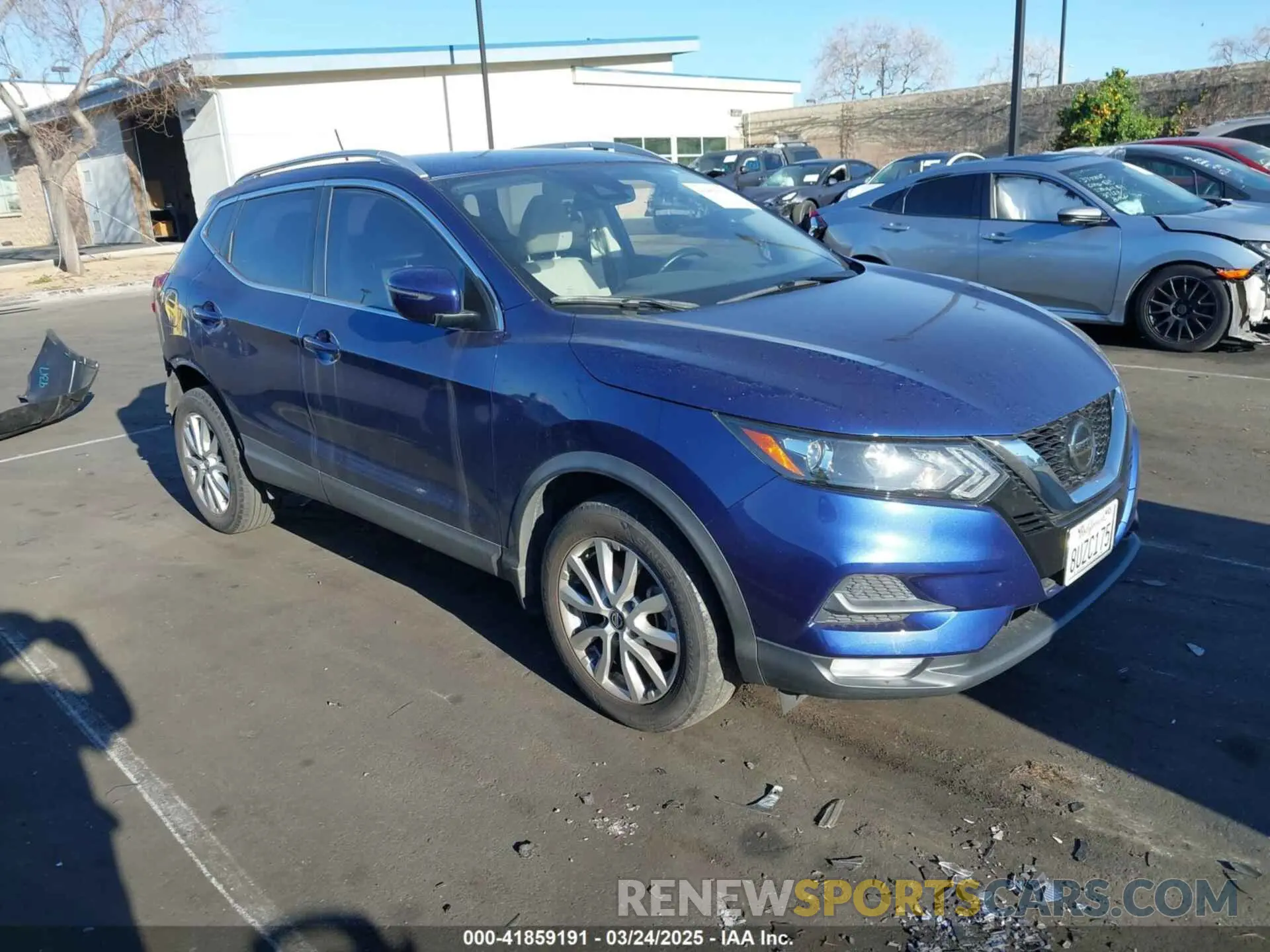 1 Photograph of a damaged car JN1BJ1CV8LW270536 NISSAN ROGUE SPORT 2020