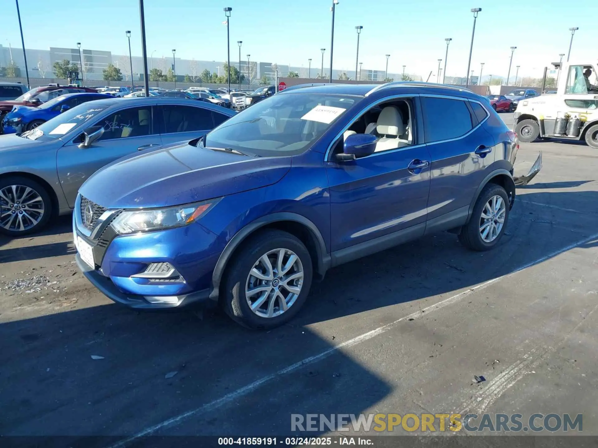 2 Photograph of a damaged car JN1BJ1CV8LW270536 NISSAN ROGUE SPORT 2020