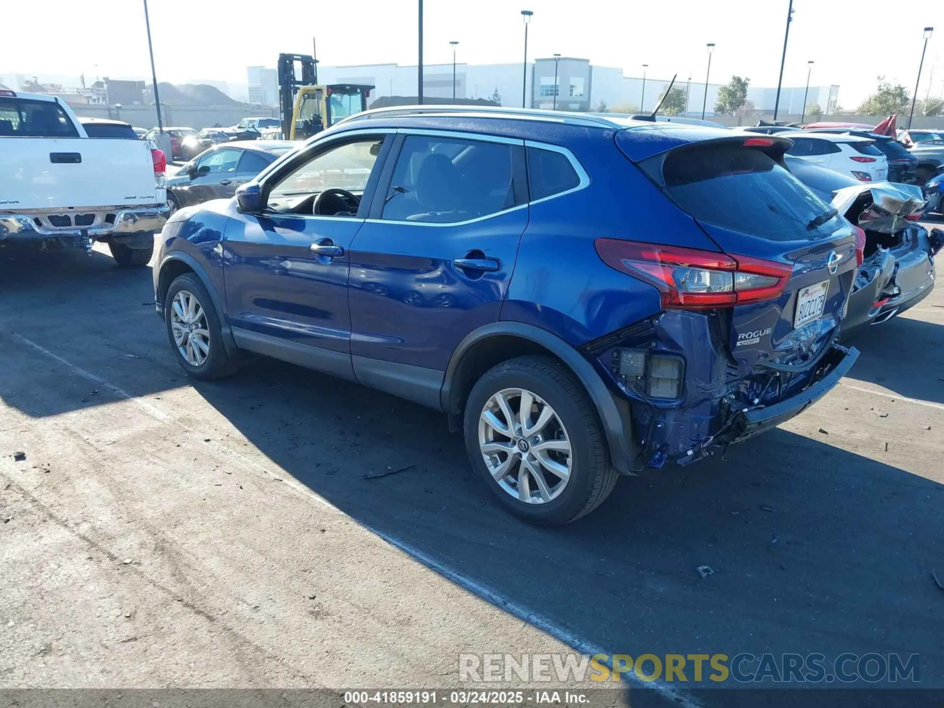 3 Photograph of a damaged car JN1BJ1CV8LW270536 NISSAN ROGUE SPORT 2020