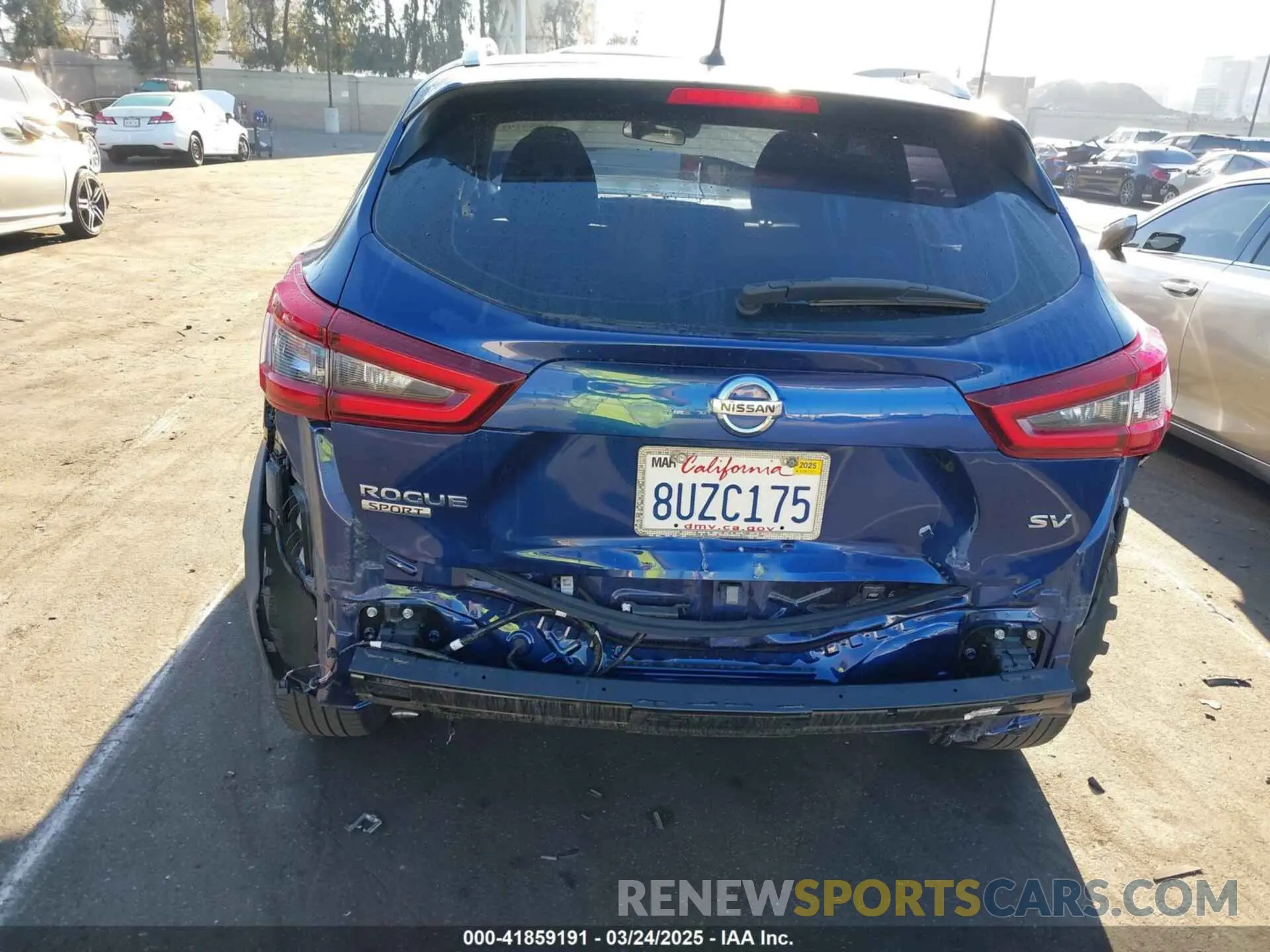 6 Photograph of a damaged car JN1BJ1CV8LW270536 NISSAN ROGUE SPORT 2020