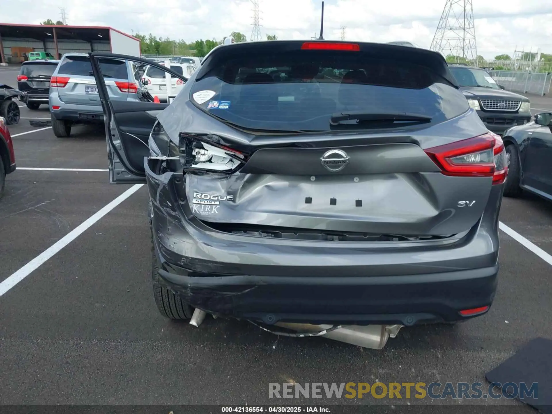 6 Photograph of a damaged car JN1BJ1CV8LW271945 NISSAN ROGUE SPORT 2020