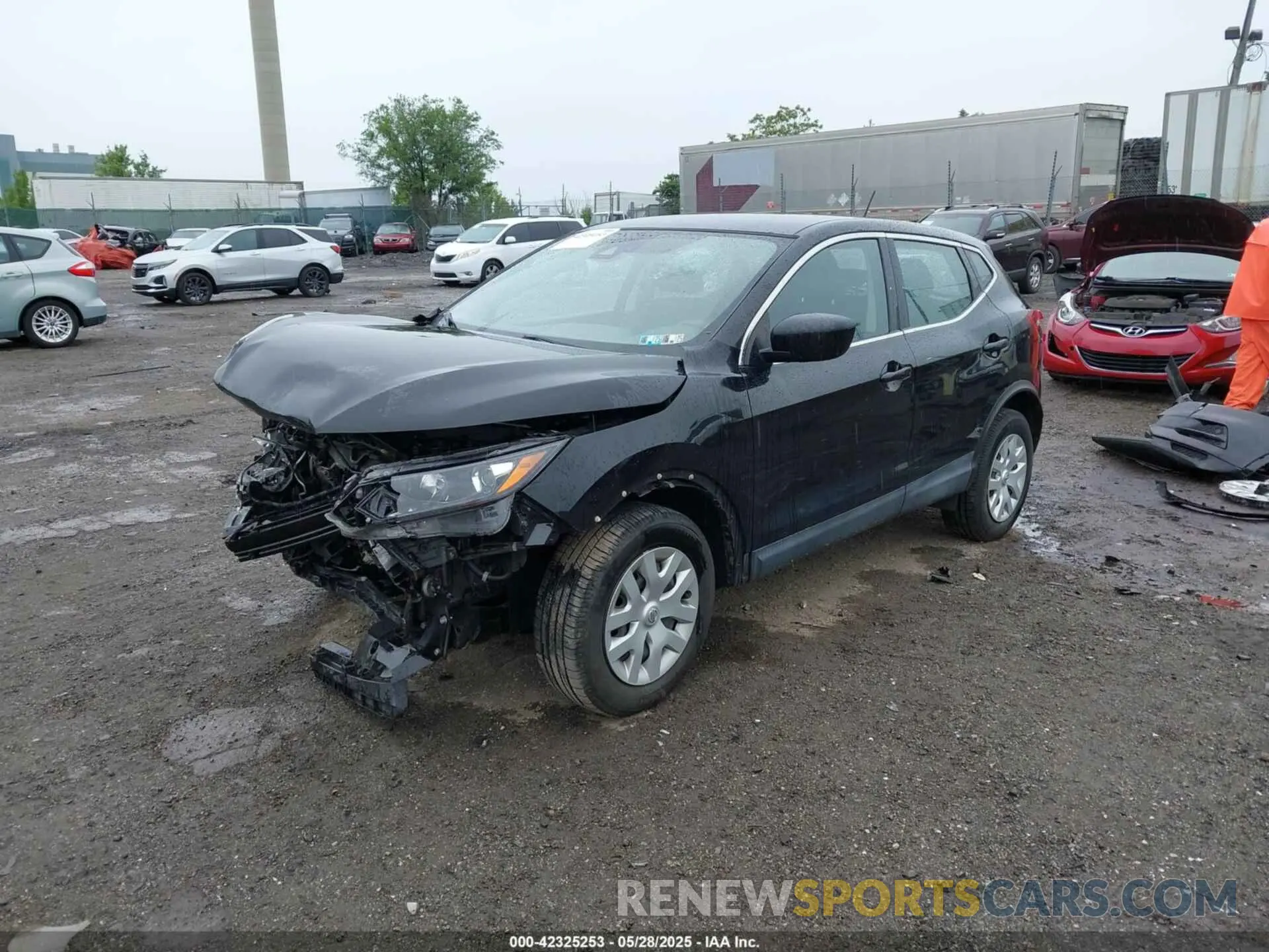 2 Photograph of a damaged car JN1BJ1CV9LW256578 NISSAN ROGUE SPORT 2020