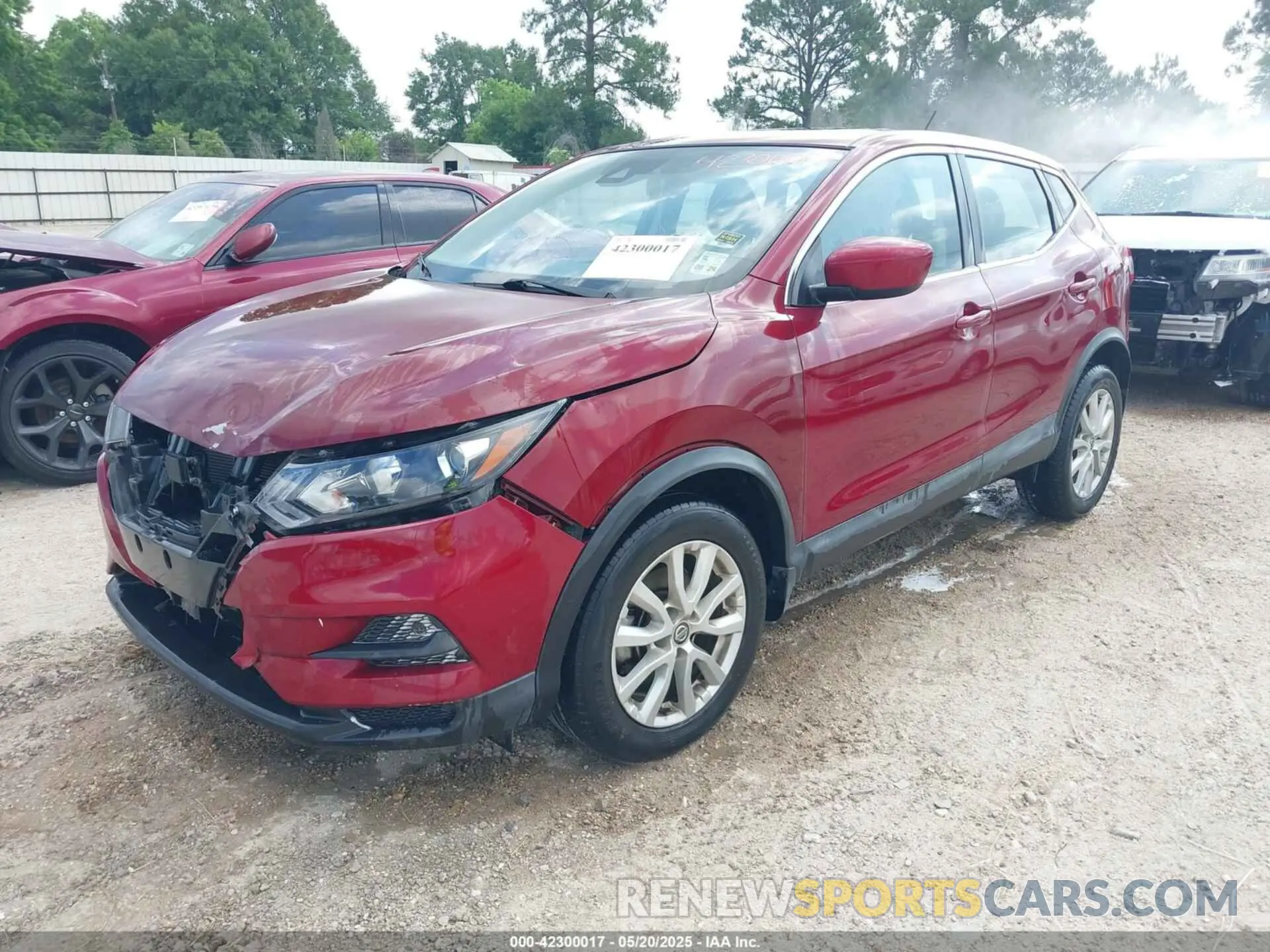 2 Photograph of a damaged car JN1BJ1CV9LW259772 NISSAN ROGUE SPORT 2020