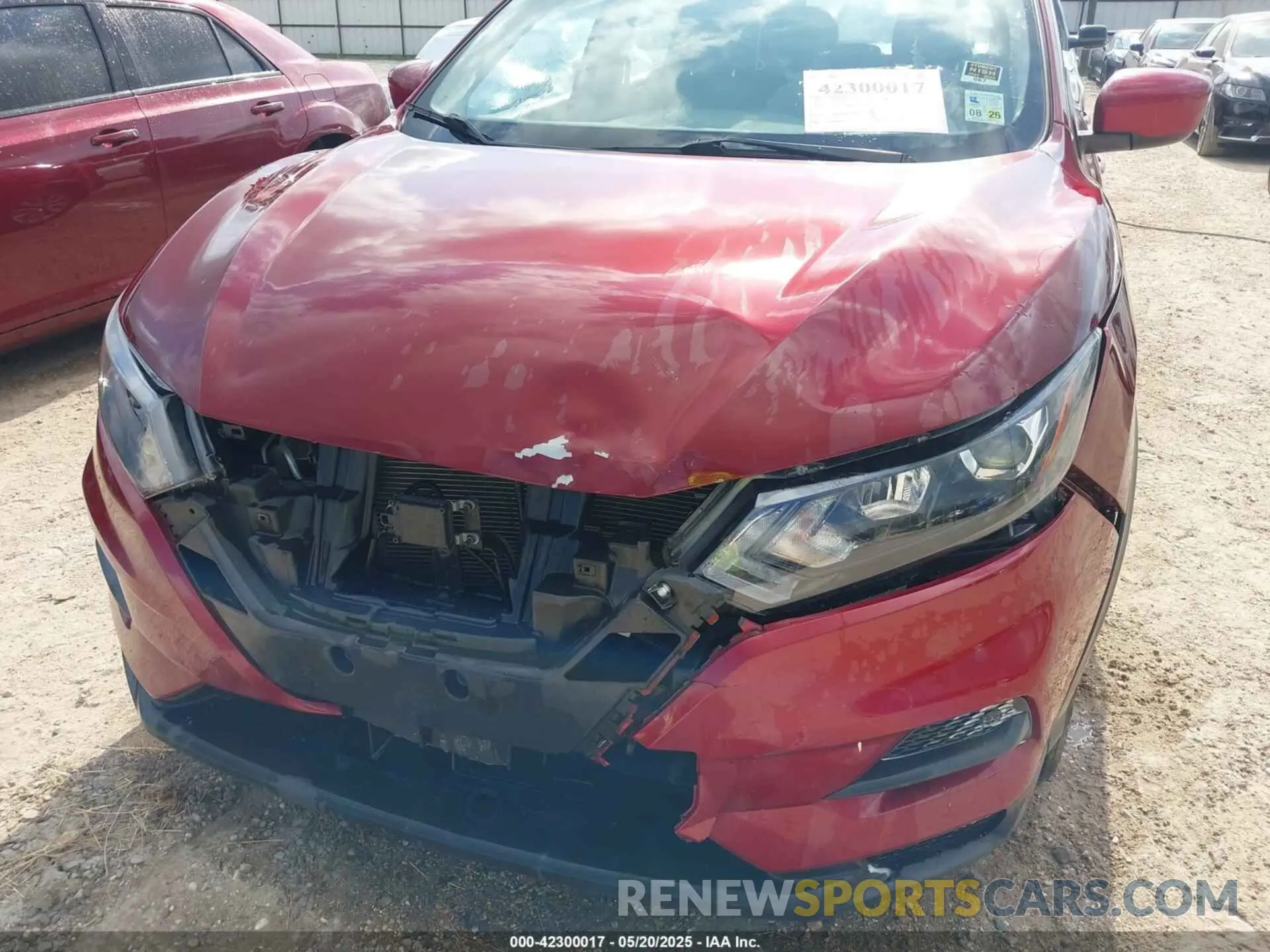 6 Photograph of a damaged car JN1BJ1CV9LW259772 NISSAN ROGUE SPORT 2020