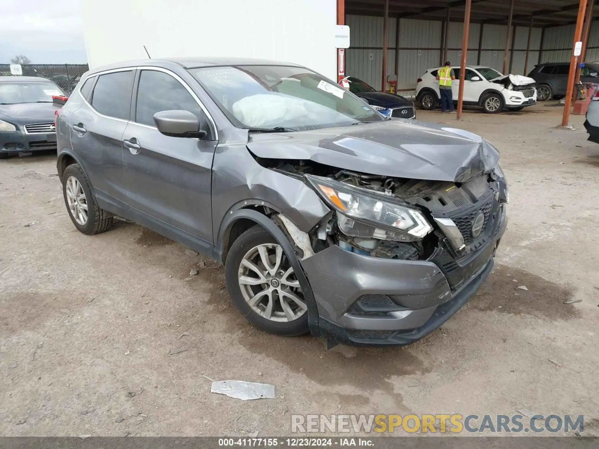 1 Photograph of a damaged car JN1BJ1CV9LW260744 NISSAN ROGUE SPORT 2020