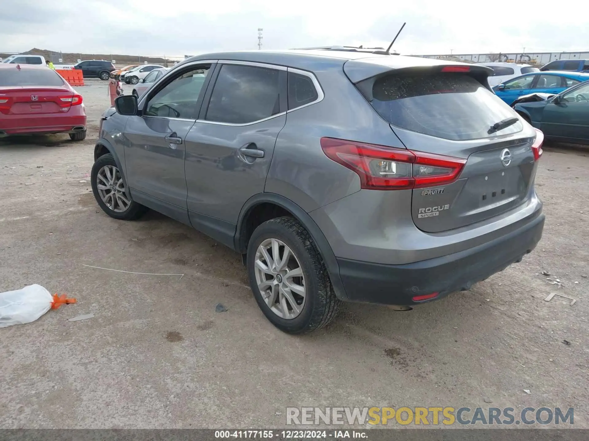 3 Photograph of a damaged car JN1BJ1CV9LW260744 NISSAN ROGUE SPORT 2020