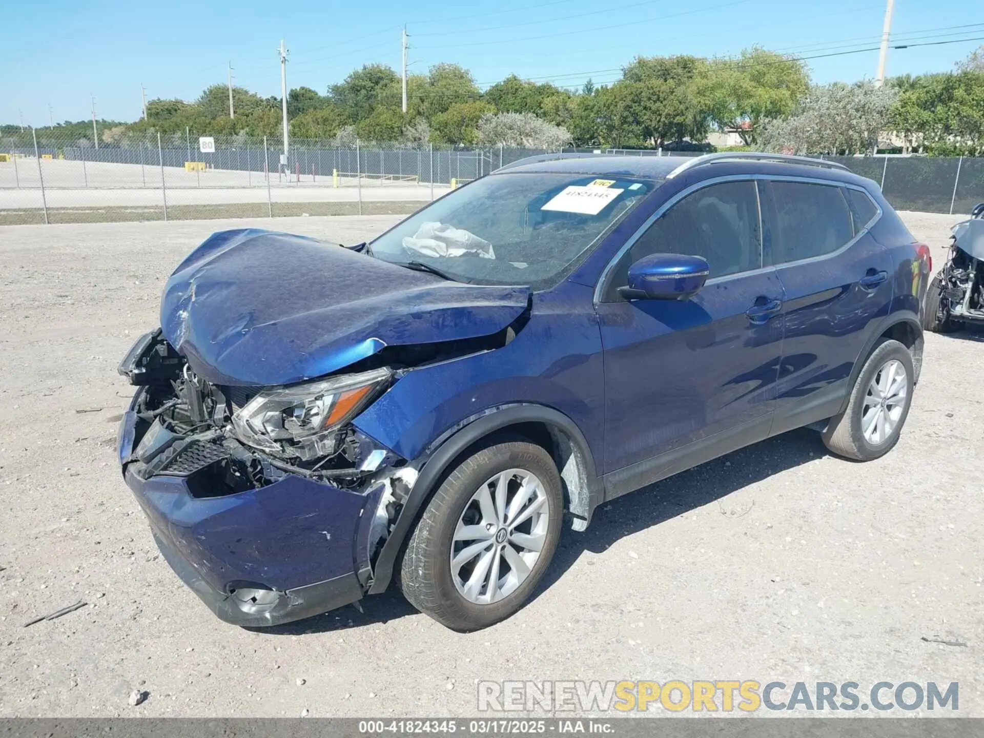2 Photograph of a damaged car JN1BJ1CVXLW256945 NISSAN ROGUE SPORT 2020