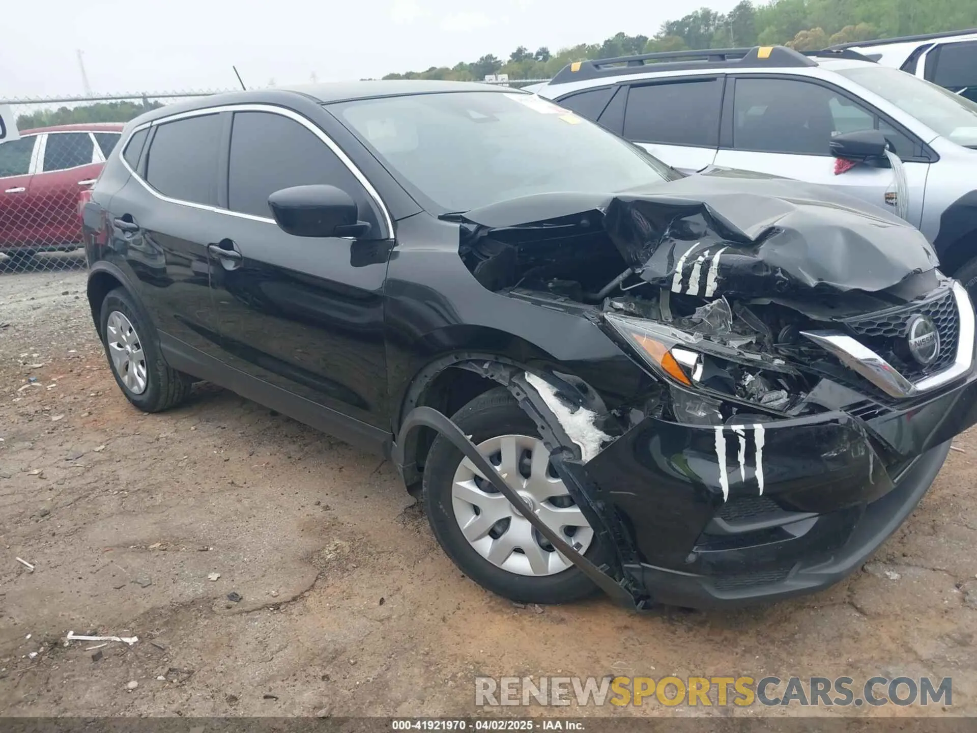 1 Photograph of a damaged car JN1BJ1CVXLW549115 NISSAN ROGUE SPORT 2020