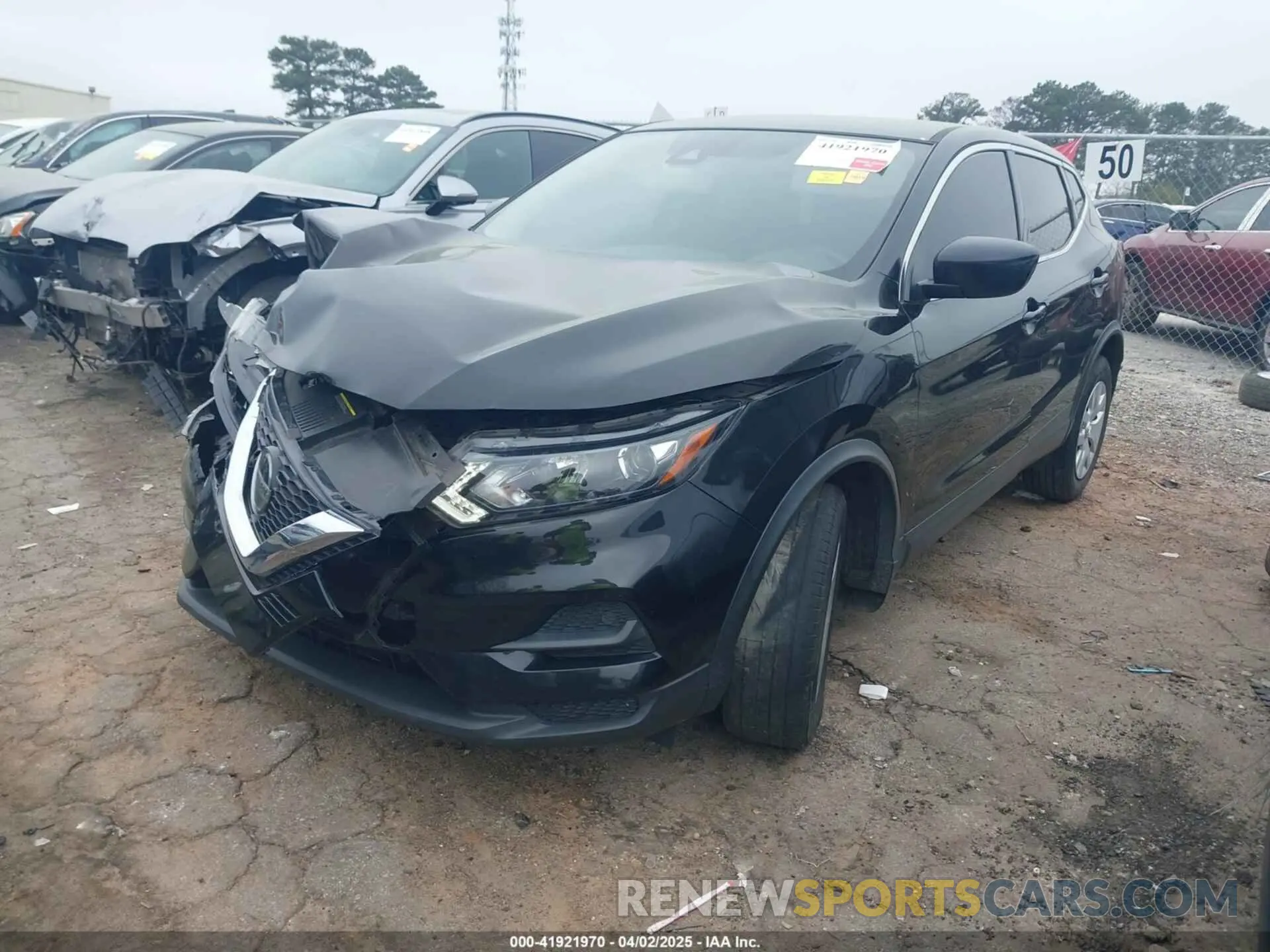 2 Photograph of a damaged car JN1BJ1CVXLW549115 NISSAN ROGUE SPORT 2020