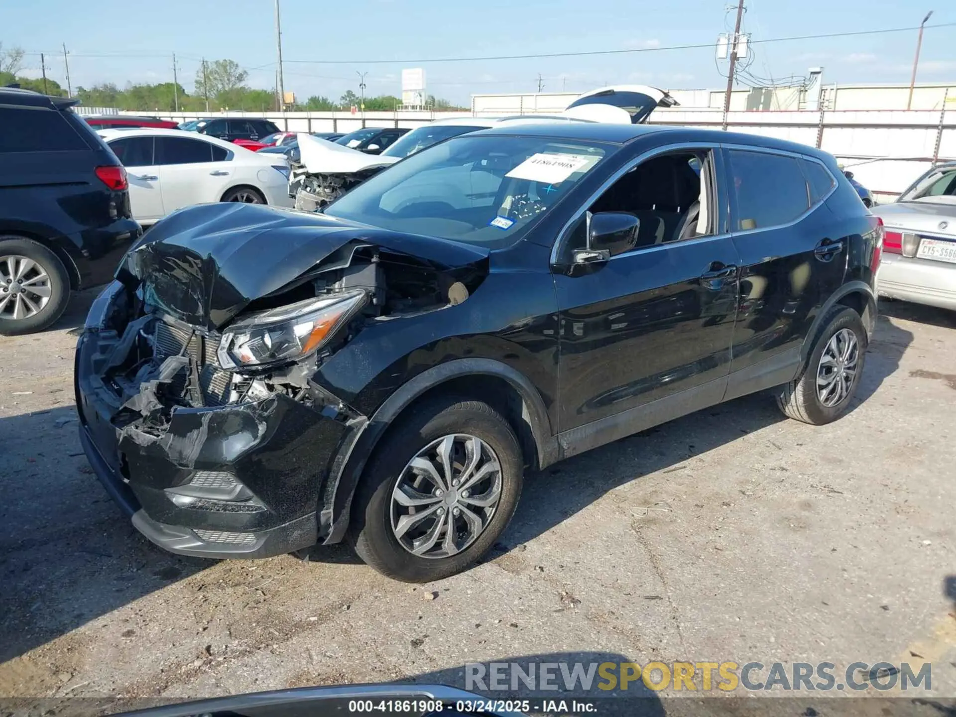 2 Photograph of a damaged car JN1BJ1CW1LW362015 NISSAN ROGUE SPORT 2020