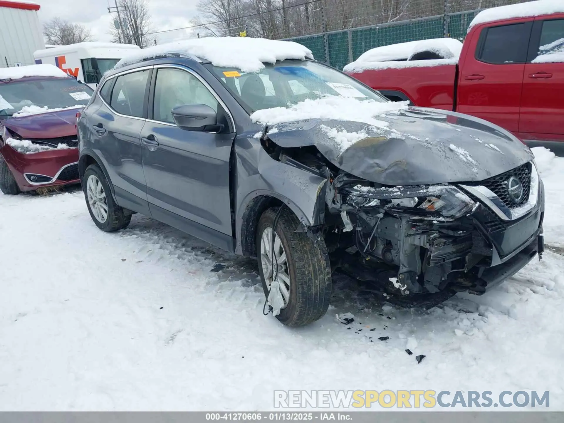 1 Photograph of a damaged car JN1BJ1CW2LW389854 NISSAN ROGUE SPORT 2020