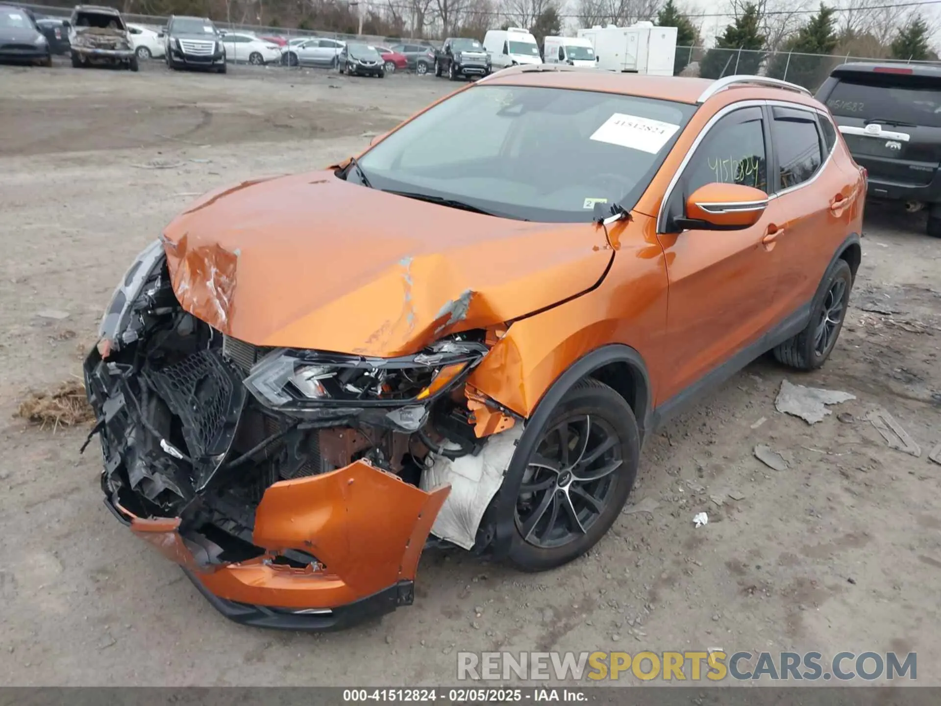 2 Photograph of a damaged car JN1BJ1CW3LW373260 NISSAN ROGUE SPORT 2020