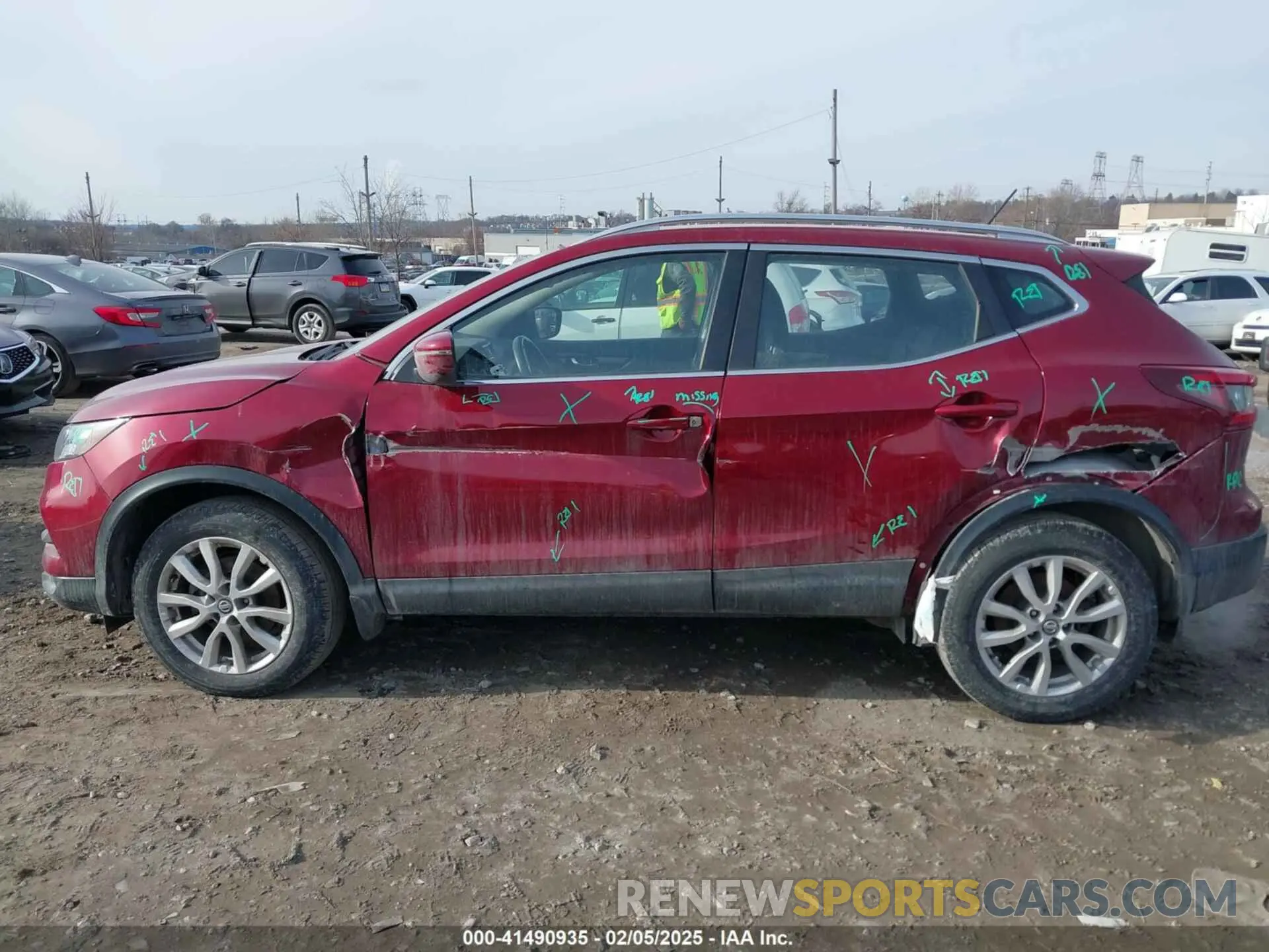 14 Photograph of a damaged car JN1BJ1CW3LW383089 NISSAN ROGUE SPORT 2020
