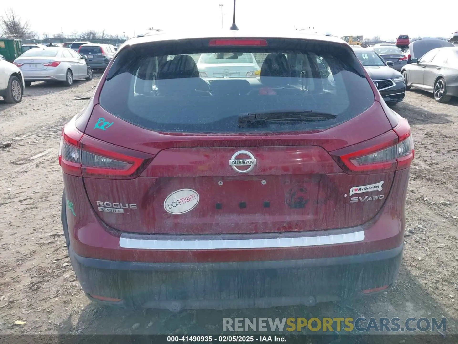 16 Photograph of a damaged car JN1BJ1CW3LW383089 NISSAN ROGUE SPORT 2020