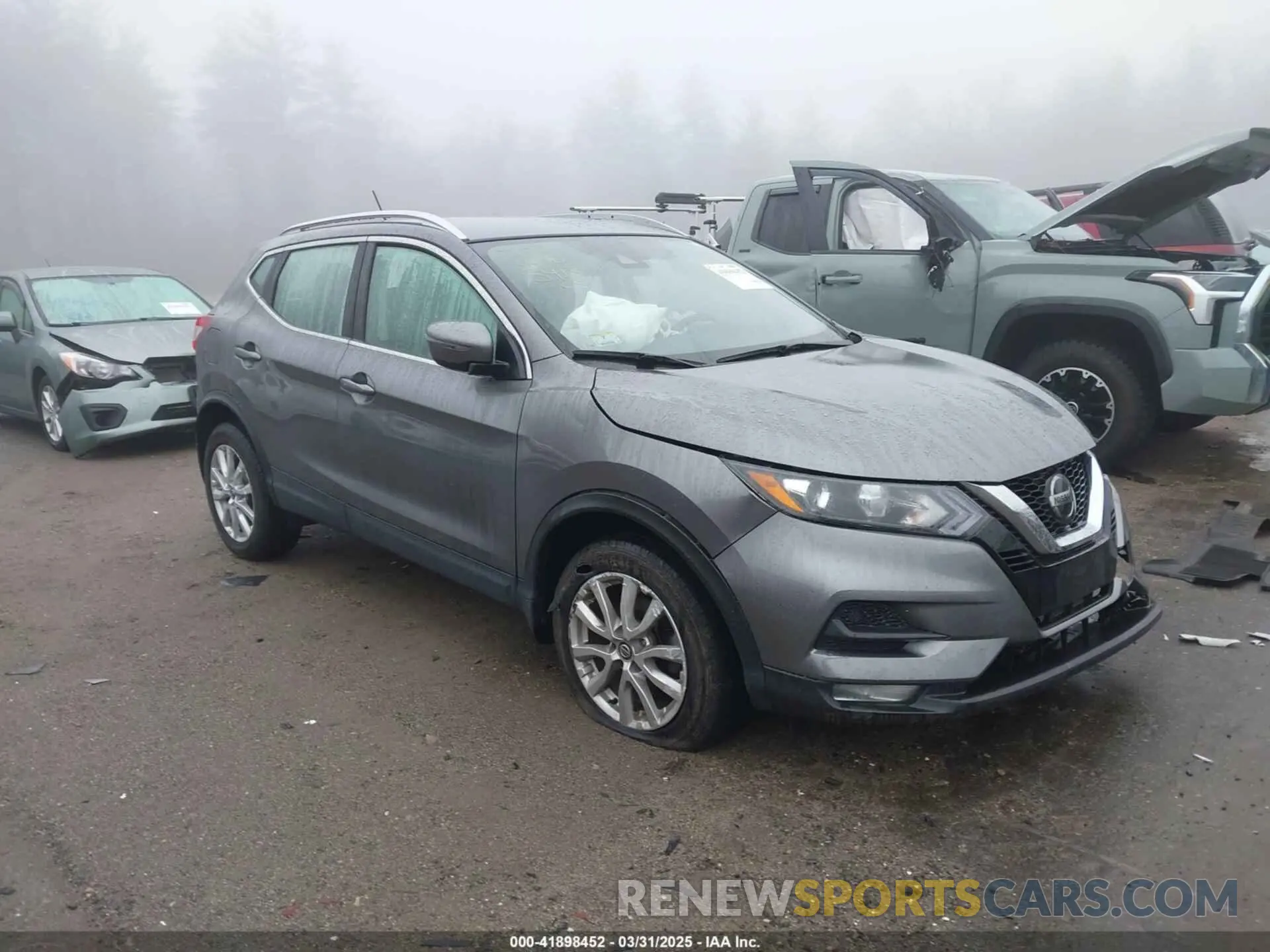 1 Photograph of a damaged car JN1BJ1CW3LW393413 NISSAN ROGUE SPORT 2020
