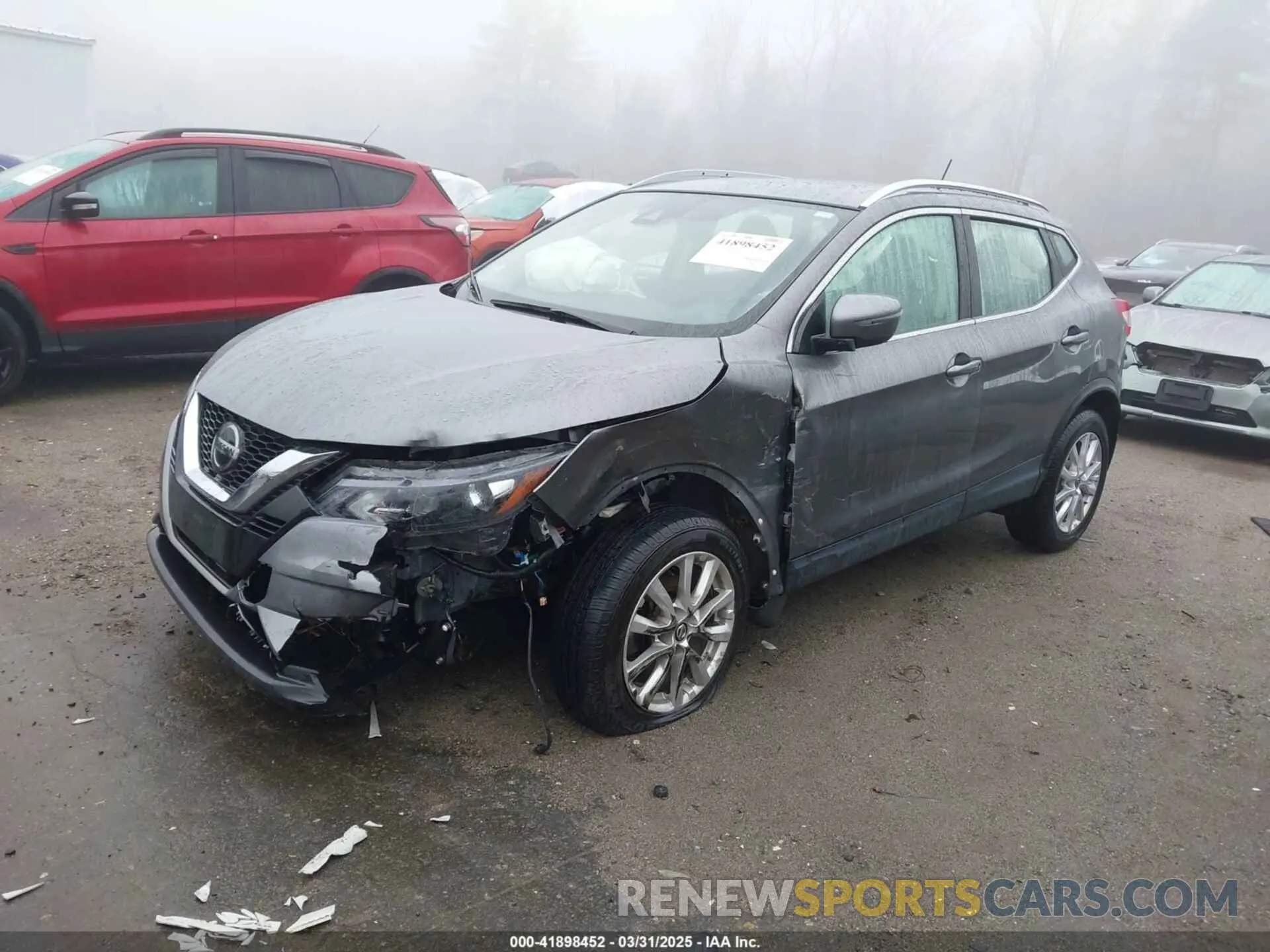 2 Photograph of a damaged car JN1BJ1CW3LW393413 NISSAN ROGUE SPORT 2020