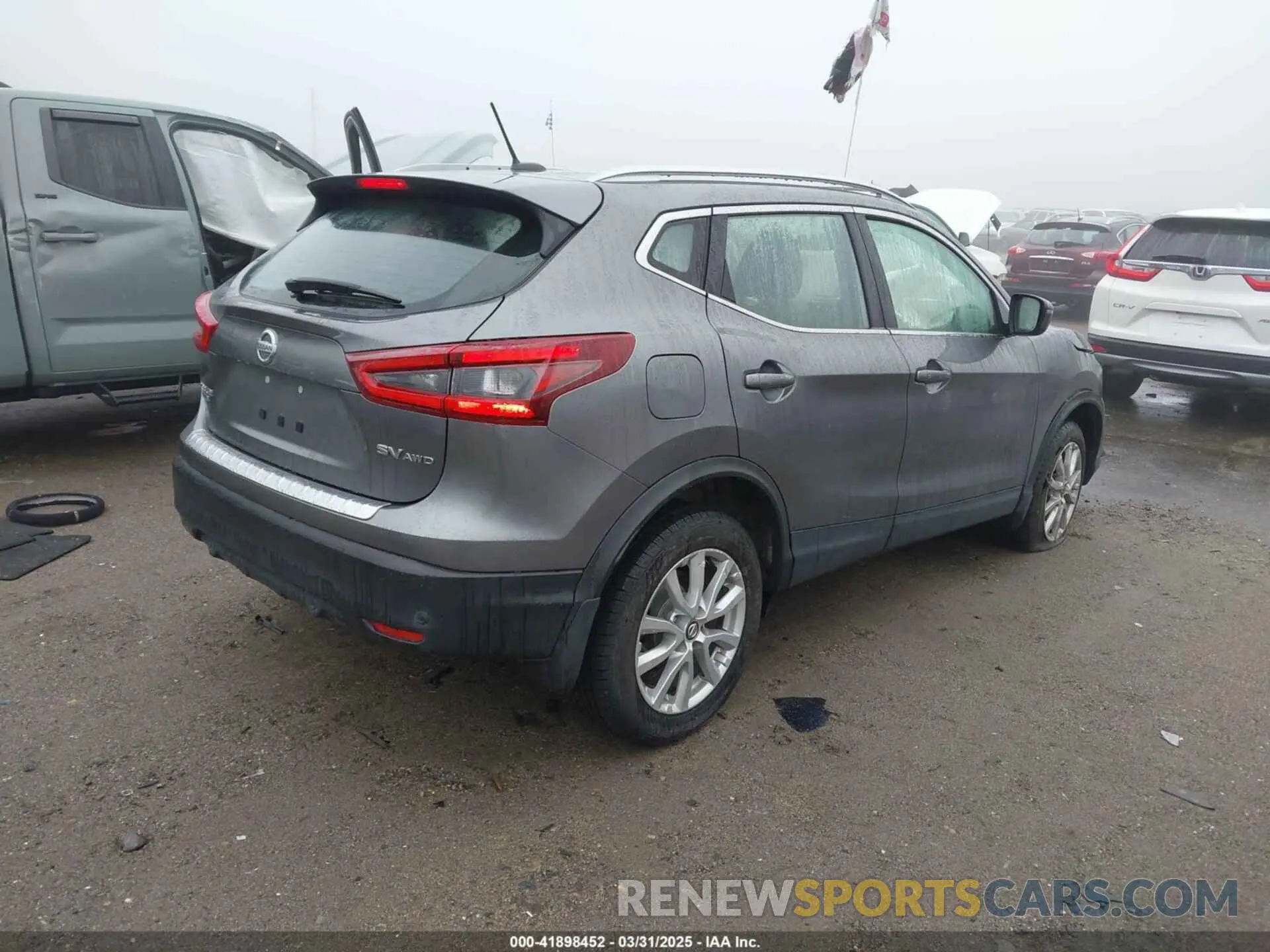 4 Photograph of a damaged car JN1BJ1CW3LW393413 NISSAN ROGUE SPORT 2020