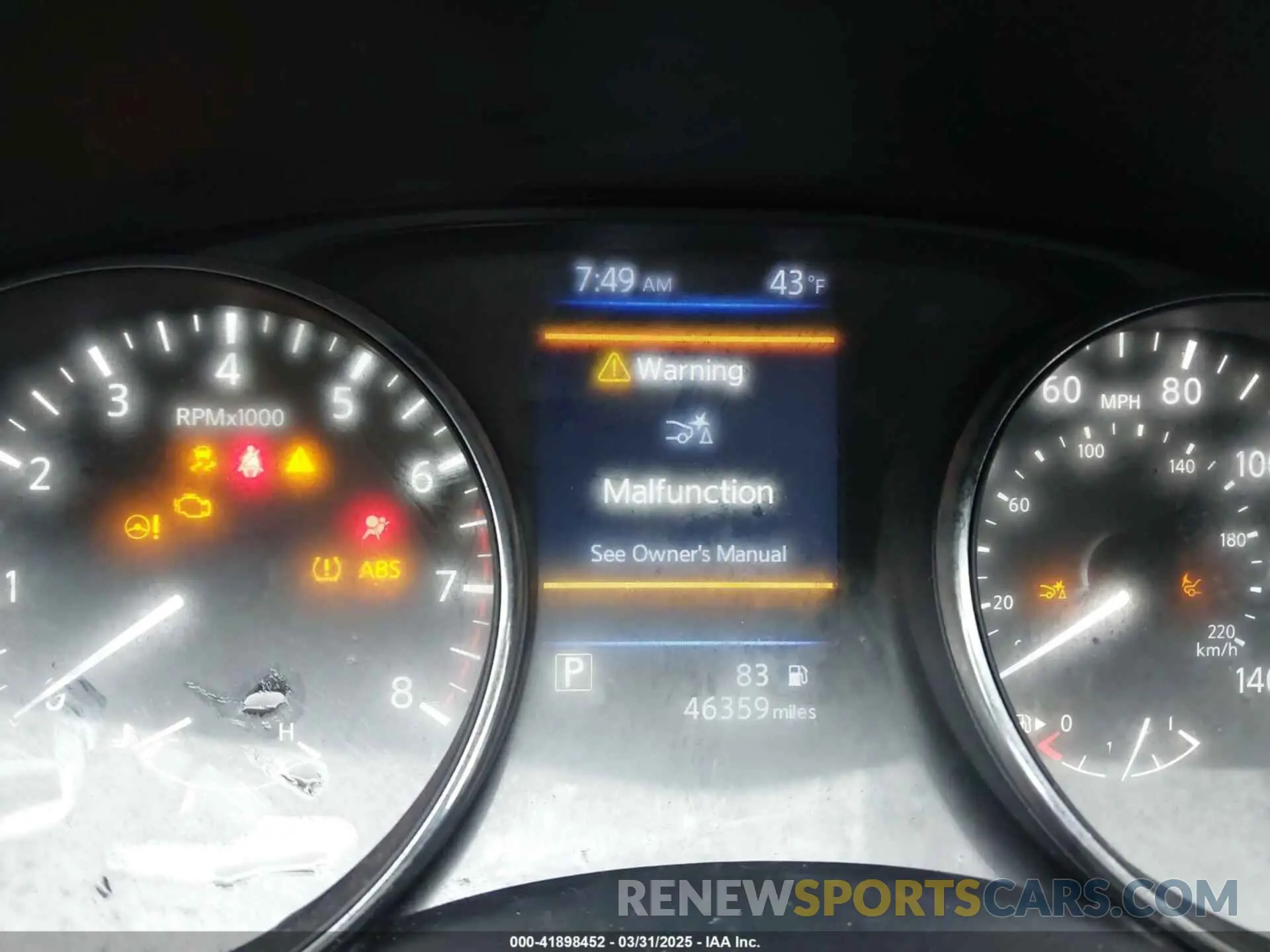 7 Photograph of a damaged car JN1BJ1CW3LW393413 NISSAN ROGUE SPORT 2020