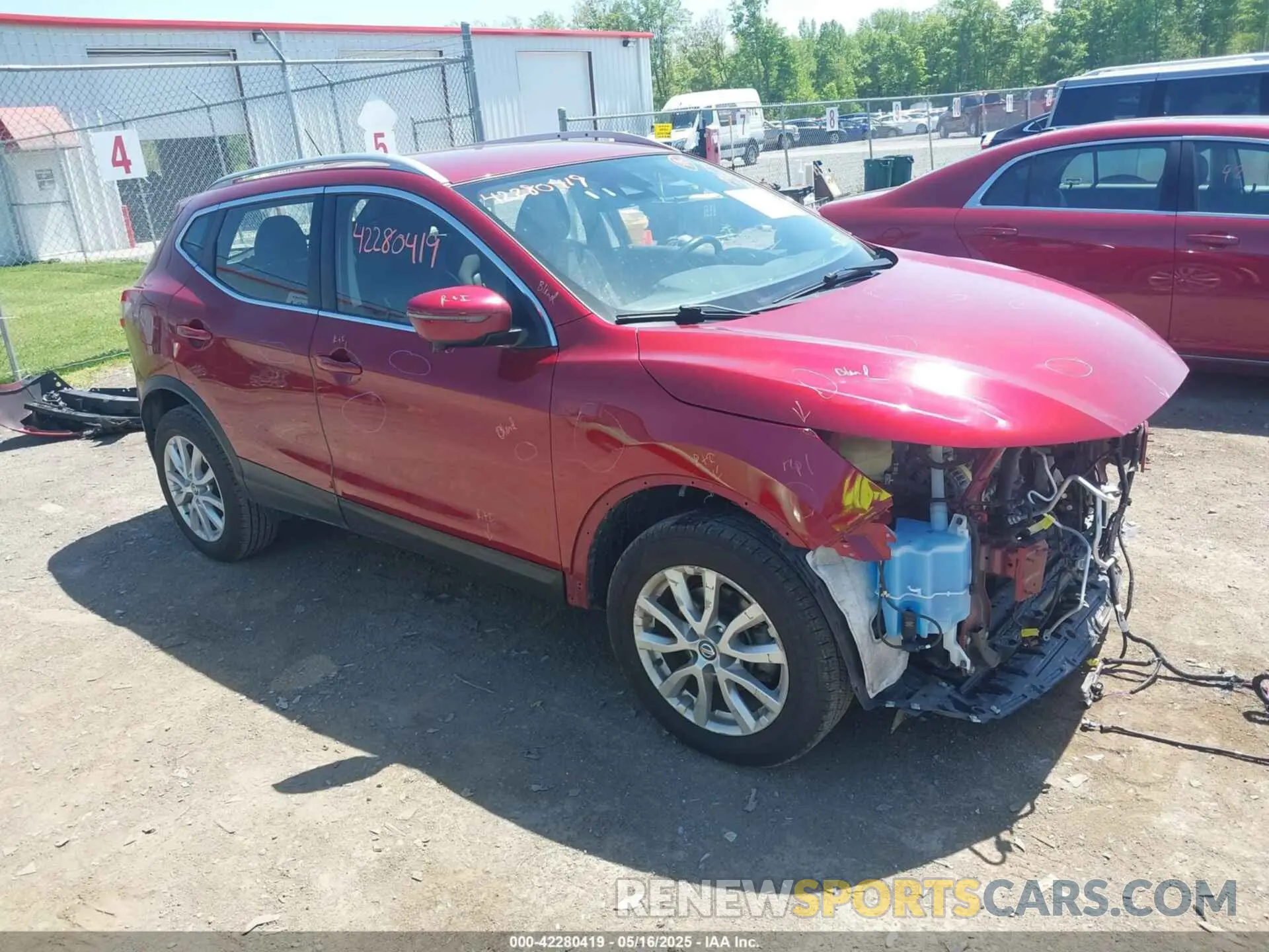 1 Photograph of a damaged car JN1BJ1CW4LW387135 NISSAN ROGUE SPORT 2020
