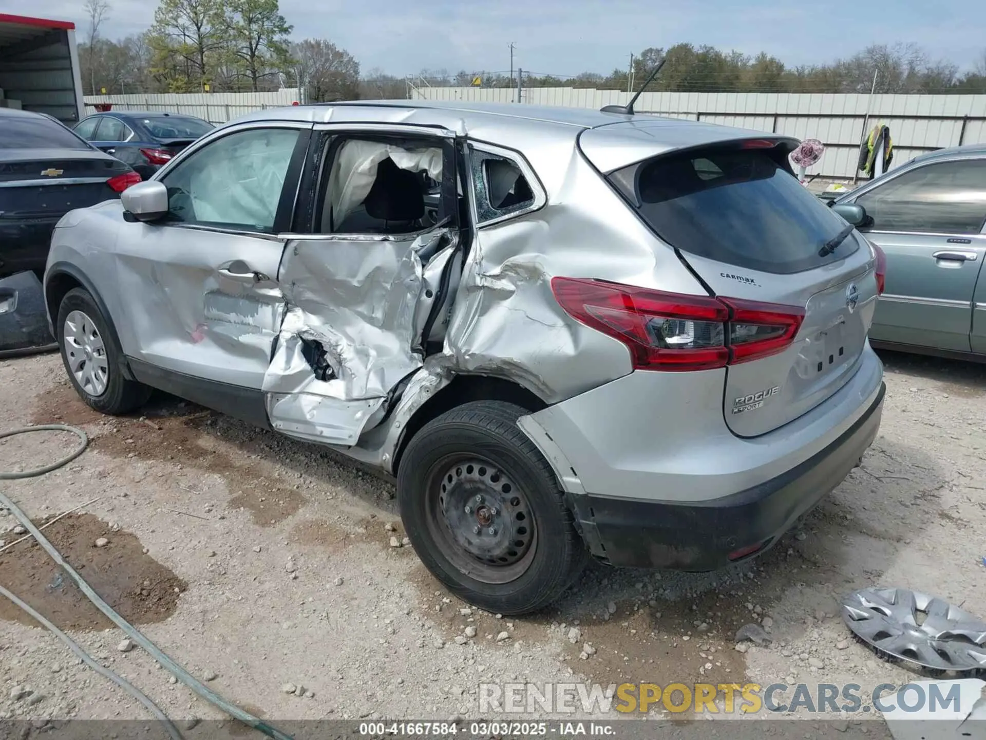 3 Photograph of a damaged car JN1BJ1CW4LW641720 NISSAN ROGUE SPORT 2020