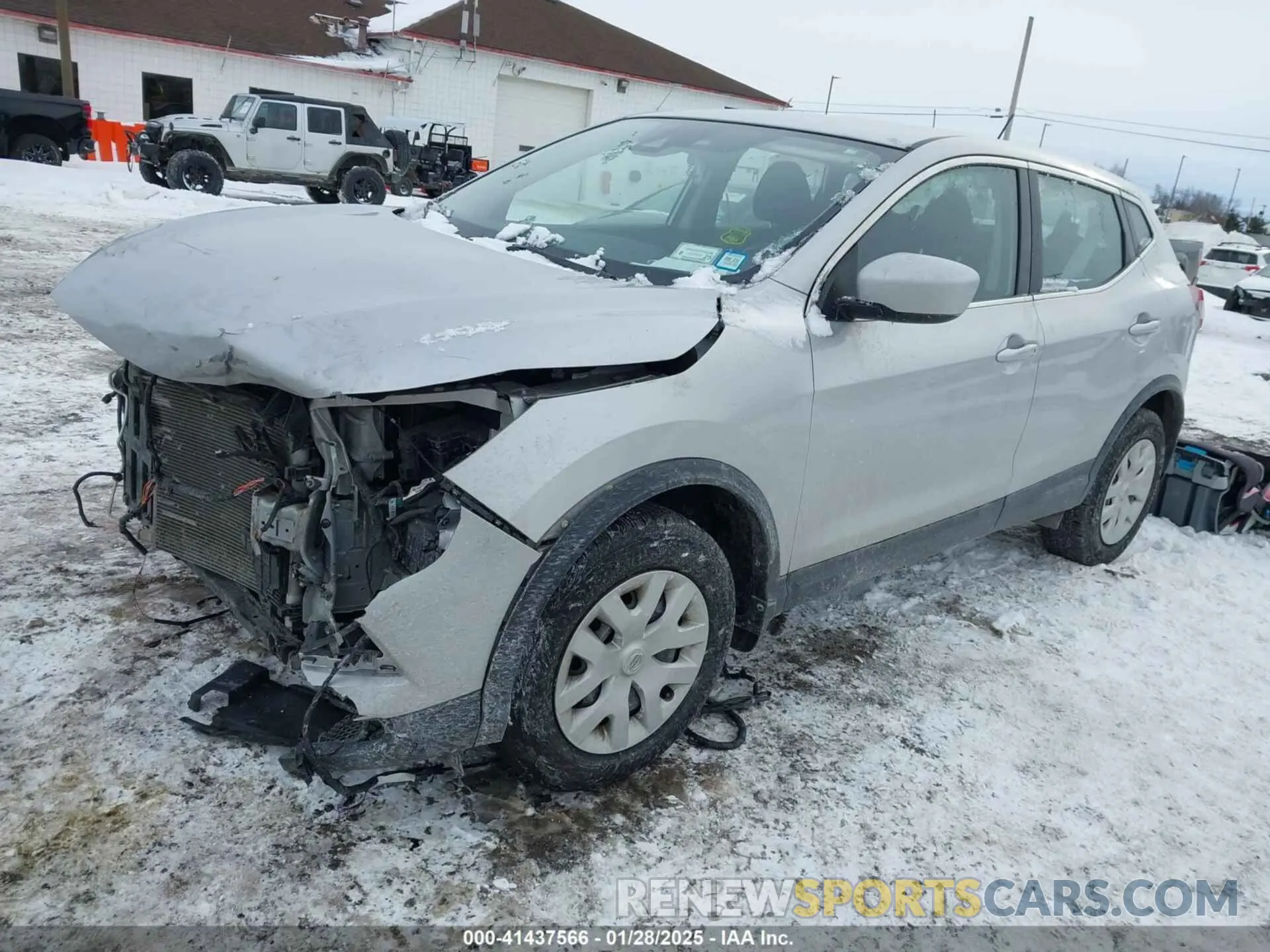 2 Photograph of a damaged car JN1BJ1CW5LW369453 NISSAN ROGUE SPORT 2020