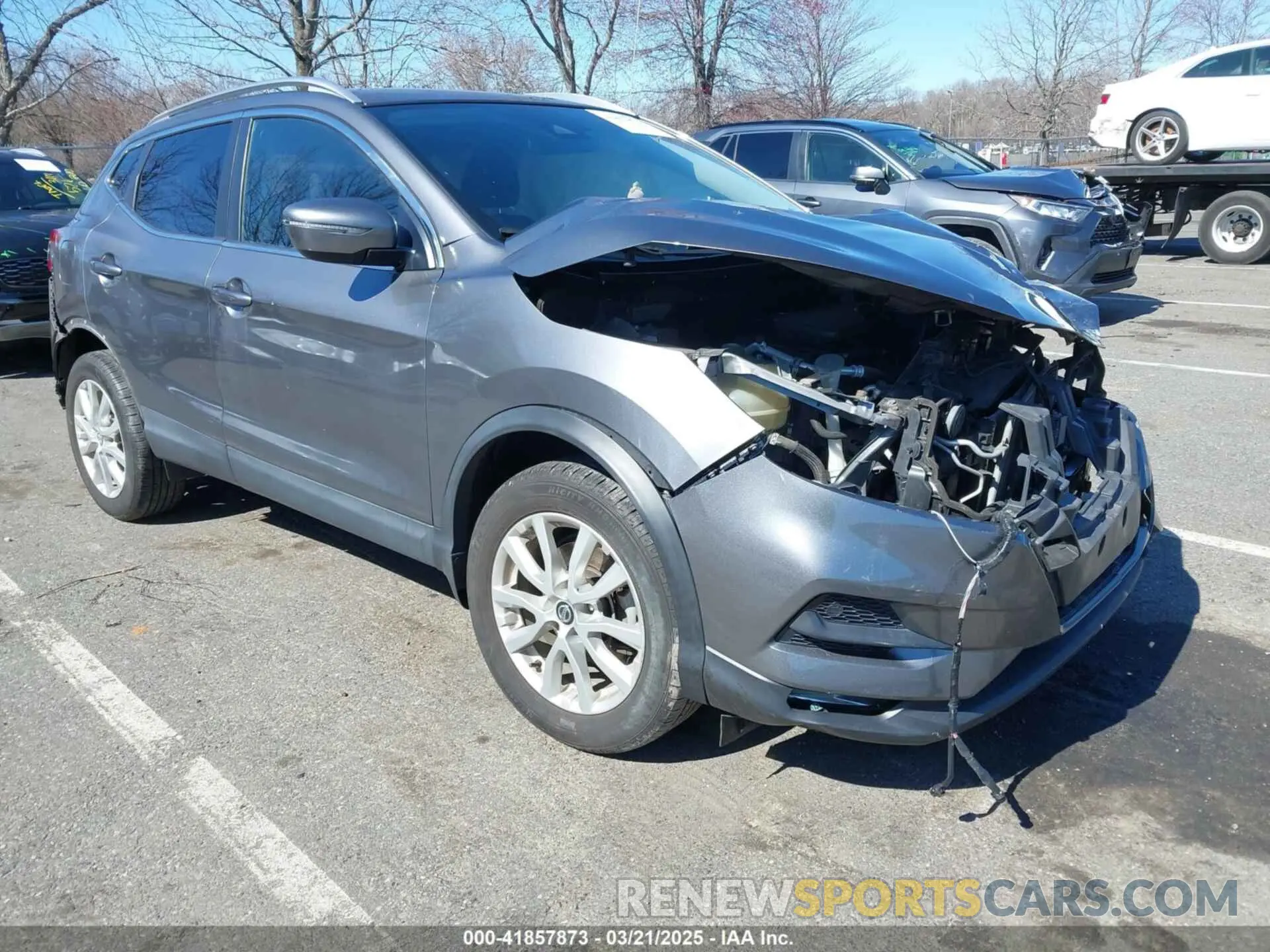 1 Photograph of a damaged car JN1BJ1CW5LW387161 NISSAN ROGUE SPORT 2020
