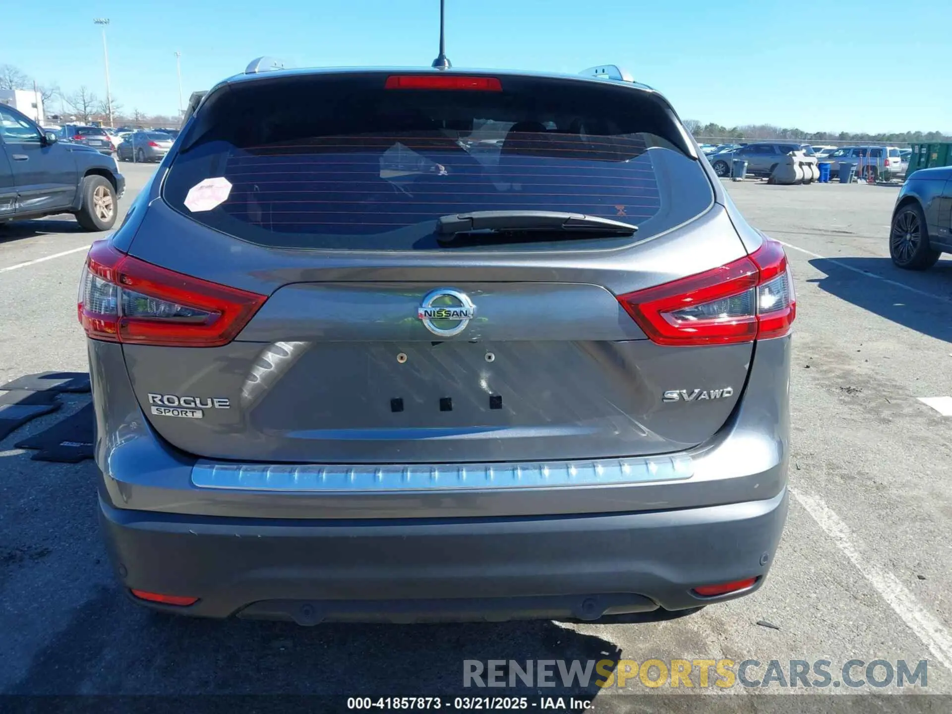 16 Photograph of a damaged car JN1BJ1CW5LW387161 NISSAN ROGUE SPORT 2020