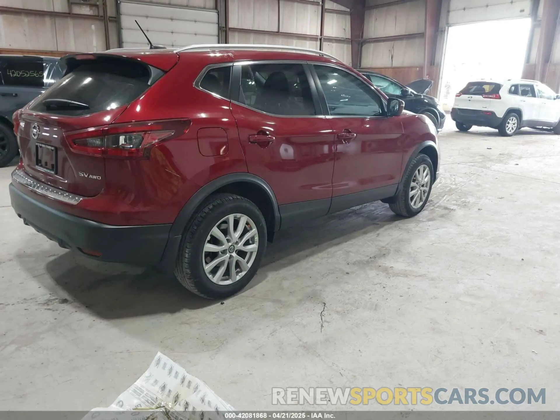 4 Photograph of a damaged car JN1BJ1CW5LW388780 NISSAN ROGUE SPORT 2020