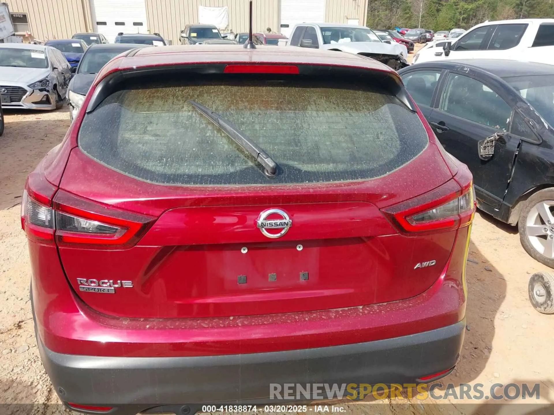 15 Photograph of a damaged car JN1BJ1CW5LW388911 NISSAN ROGUE SPORT 2020