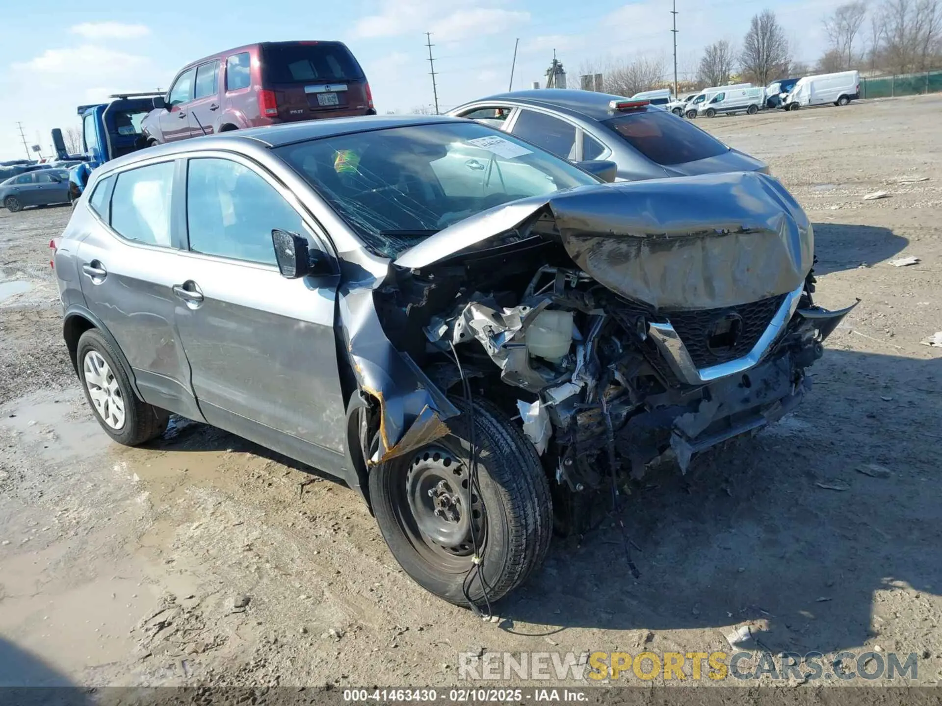 1 Photograph of a damaged car JN1BJ1CW5LW393364 NISSAN ROGUE SPORT 2020