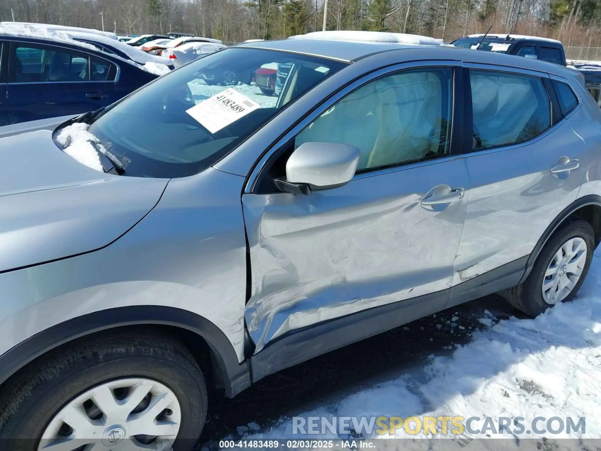 6 Photograph of a damaged car JN1BJ1CW5LW645047 NISSAN ROGUE SPORT 2020