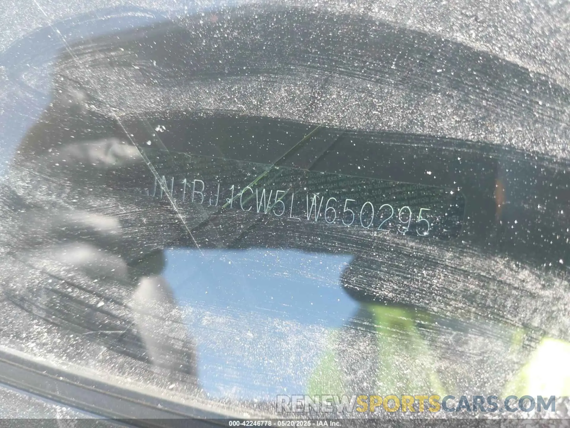 9 Photograph of a damaged car JN1BJ1CW5LW650295 NISSAN ROGUE SPORT 2020