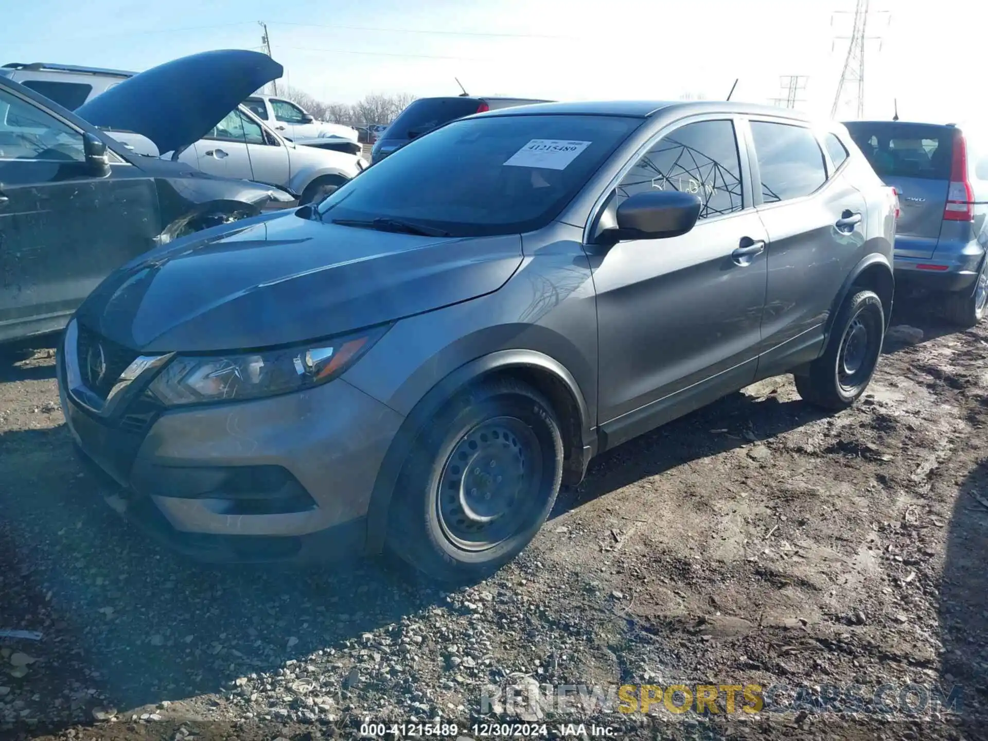 2 Photograph of a damaged car JN1BJ1CW6LW644733 NISSAN ROGUE SPORT 2020