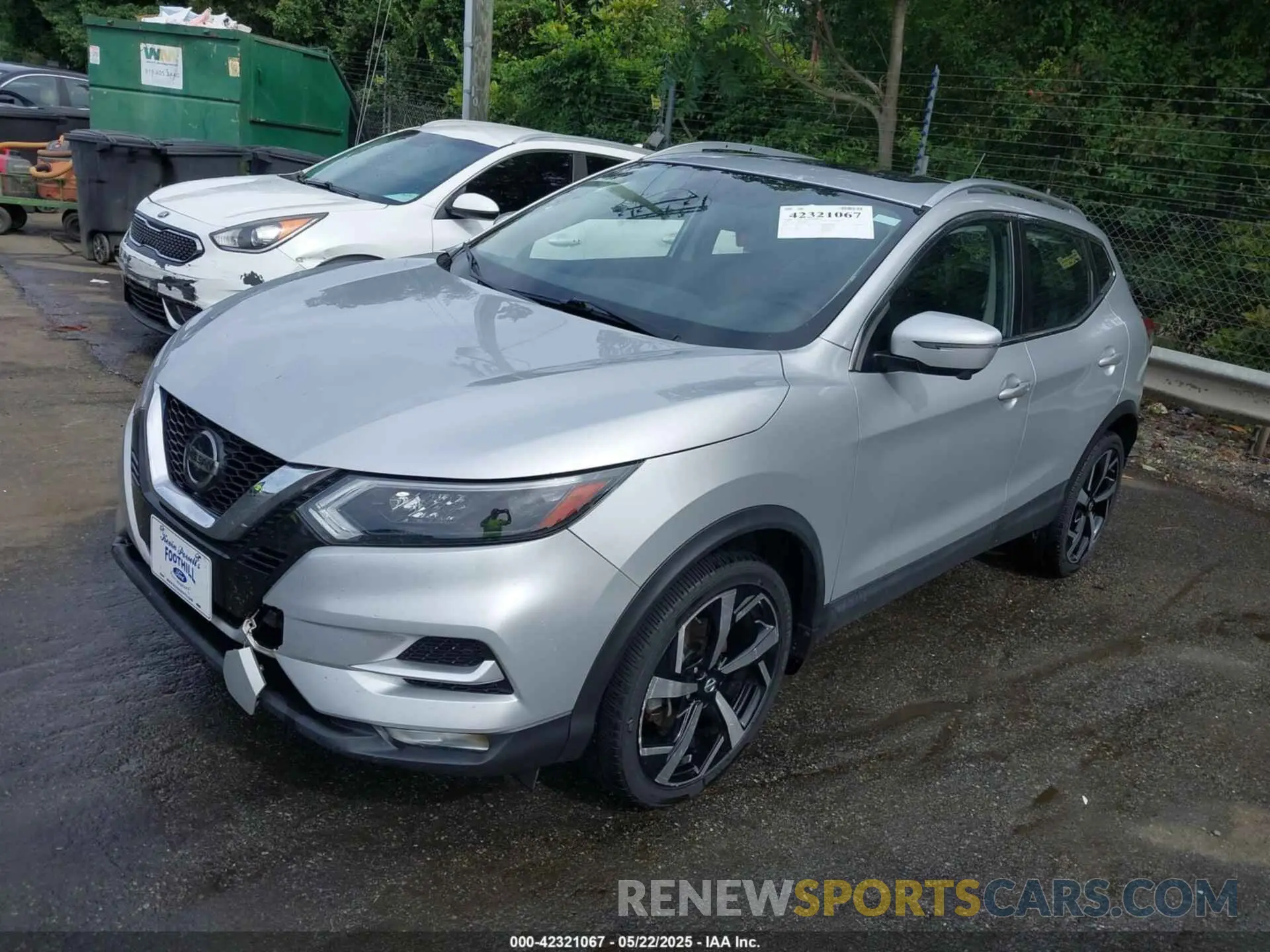 2 Photograph of a damaged car JN1BJ1CW8LW388191 NISSAN ROGUE SPORT 2020