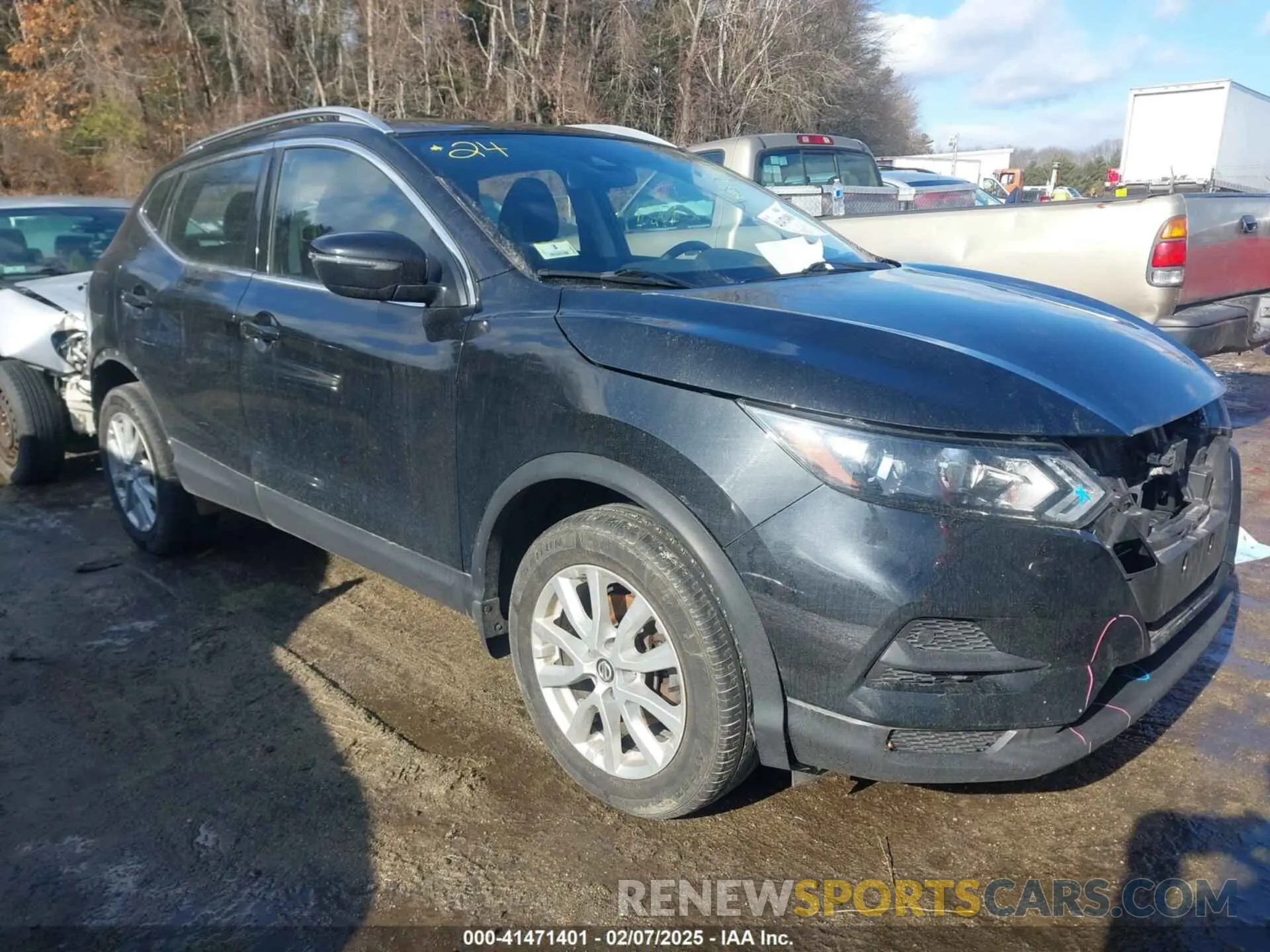 1 Photograph of a damaged car JN1BJ1CW8LW391818 NISSAN ROGUE SPORT 2020