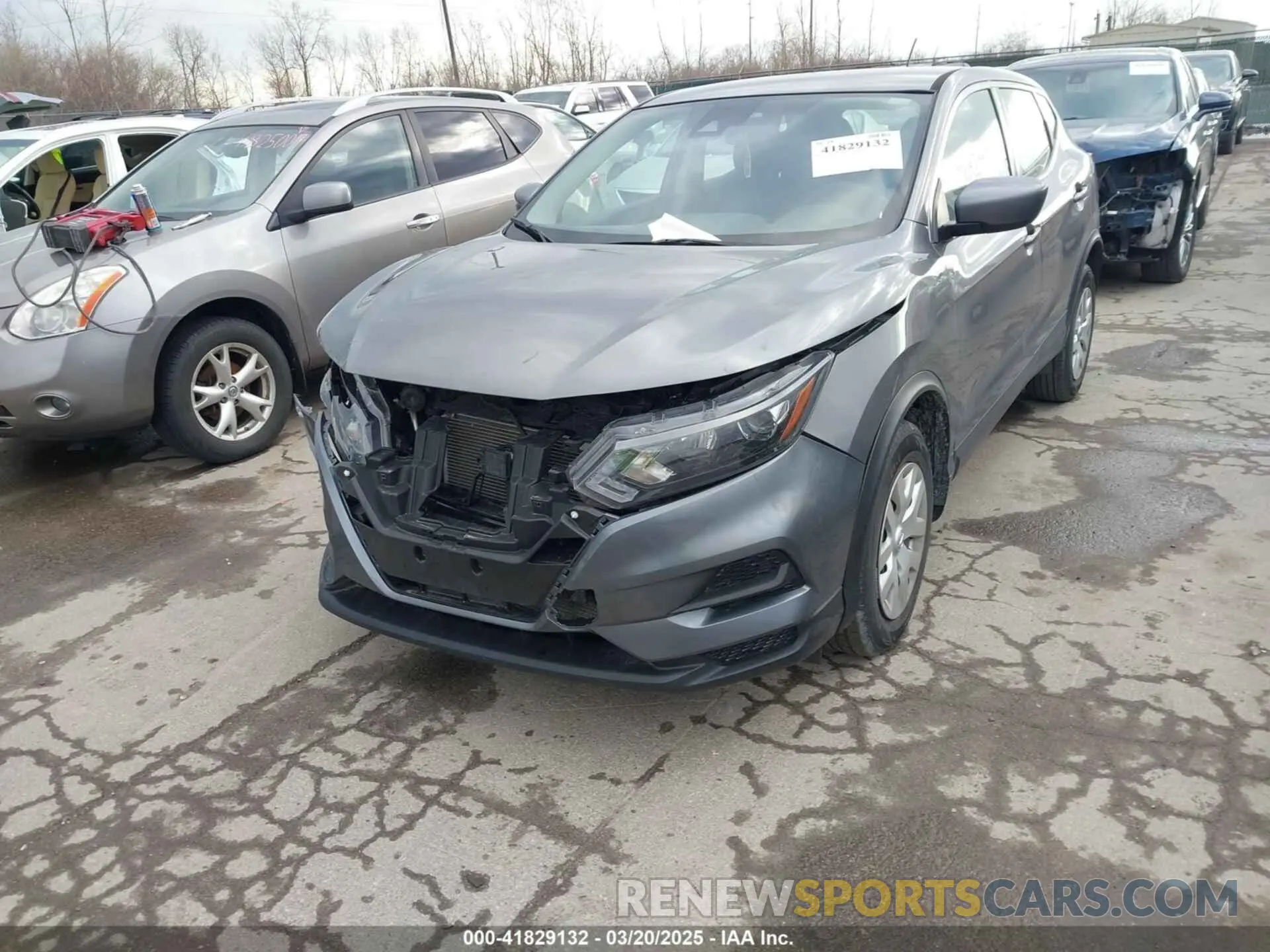 6 Photograph of a damaged car JN1BJ1CW8LW644622 NISSAN ROGUE SPORT 2020