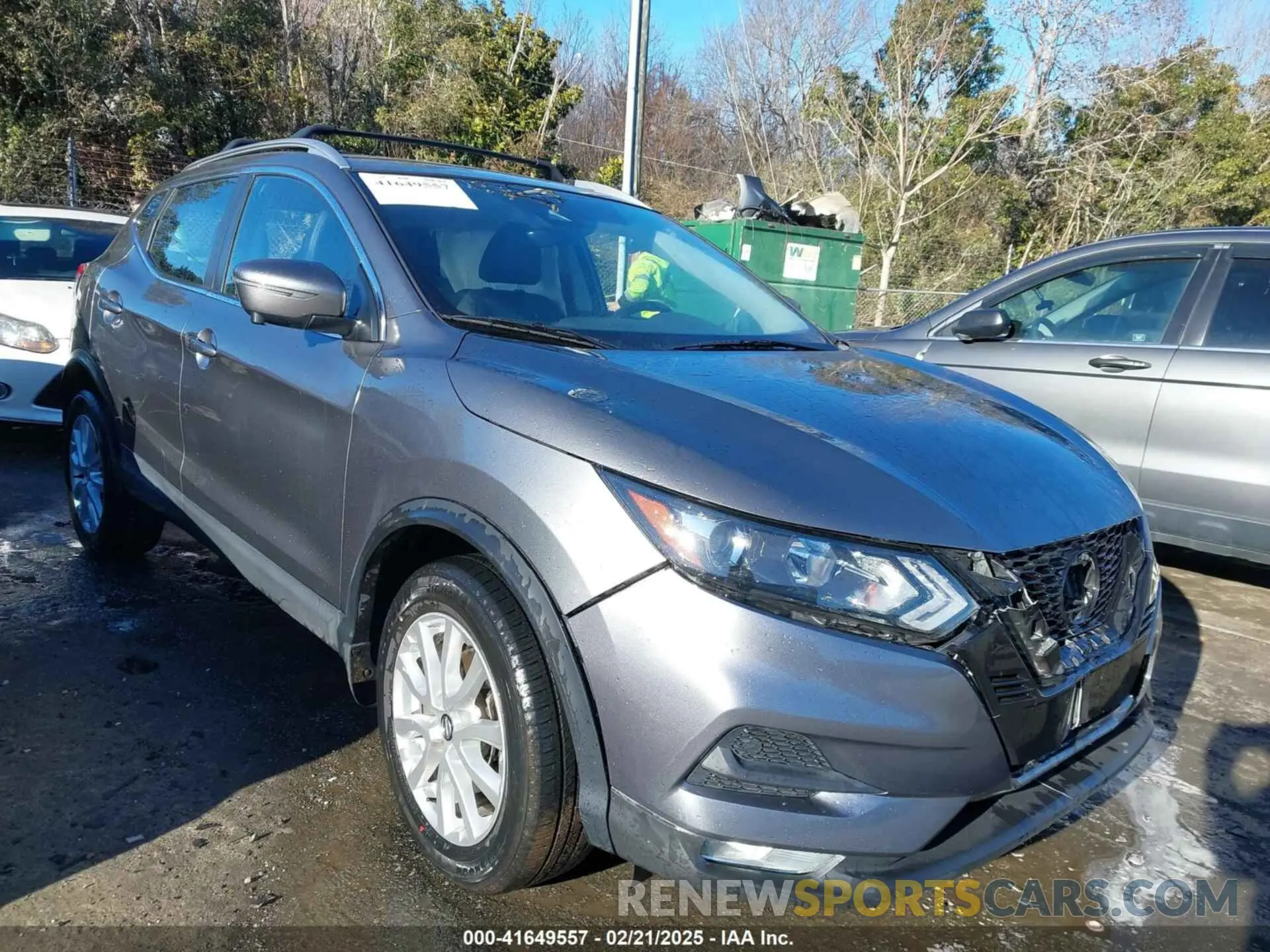 1 Photograph of a damaged car JN1BJ1CWXLW361235 NISSAN ROGUE SPORT 2020