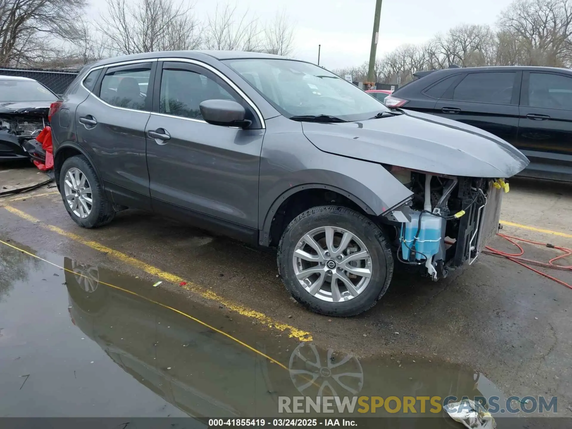 1 Photograph of a damaged car JN1BJ1AV0MW568938 NISSAN ROGUE SPORT 2021