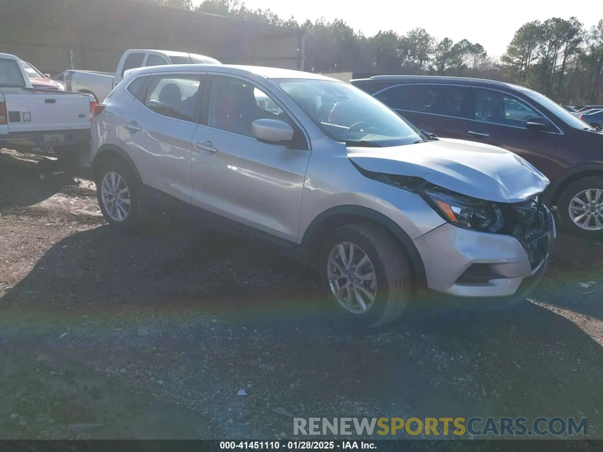 1 Photograph of a damaged car JN1BJ1AV1MW300948 NISSAN ROGUE SPORT 2021