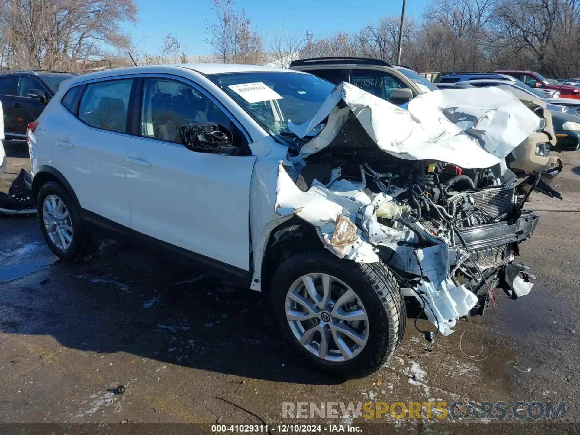 1 Photograph of a damaged car JN1BJ1AV1MW306958 NISSAN ROGUE SPORT 2021