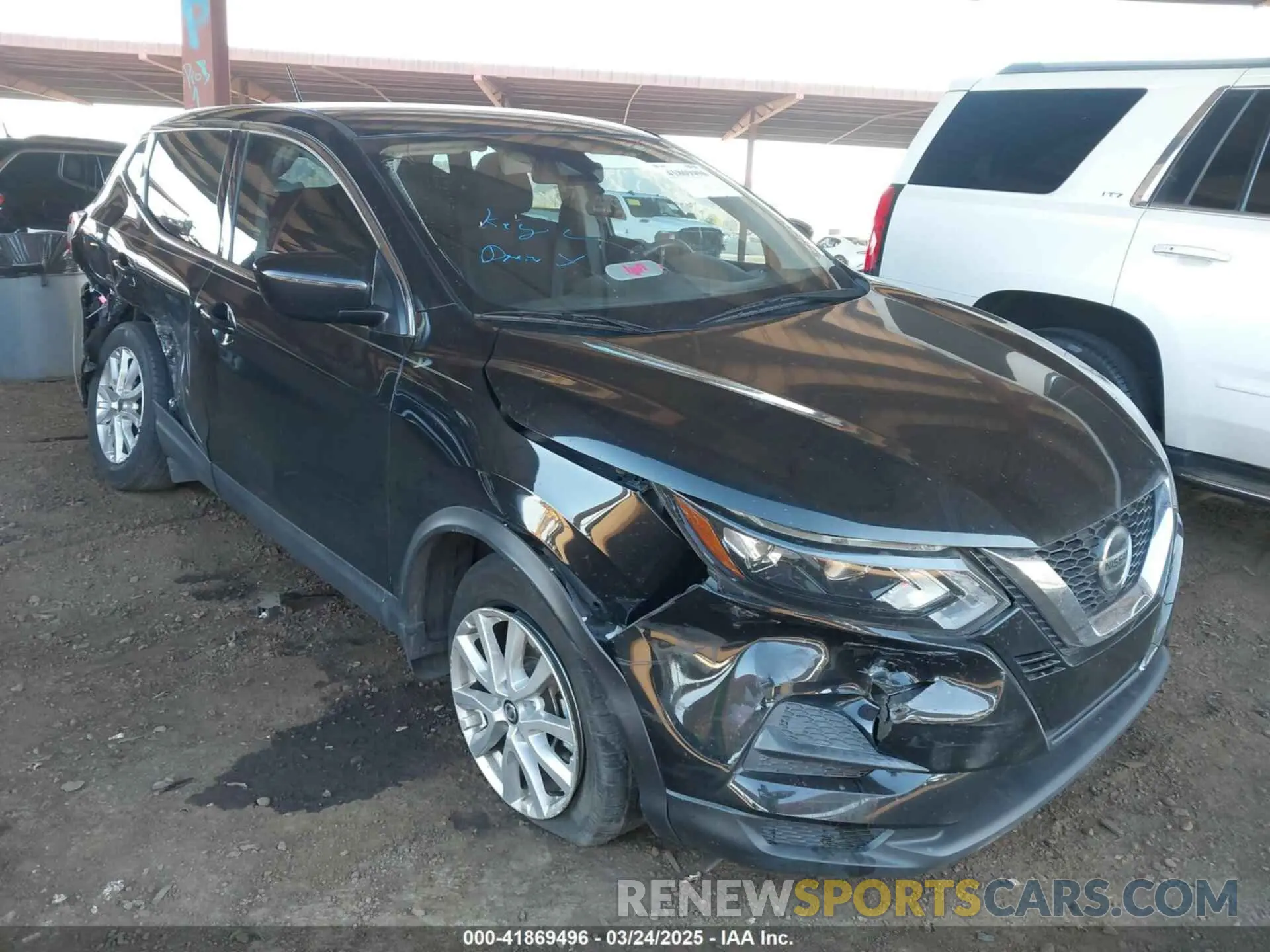 1 Photograph of a damaged car JN1BJ1AV1MW314963 NISSAN ROGUE SPORT 2021