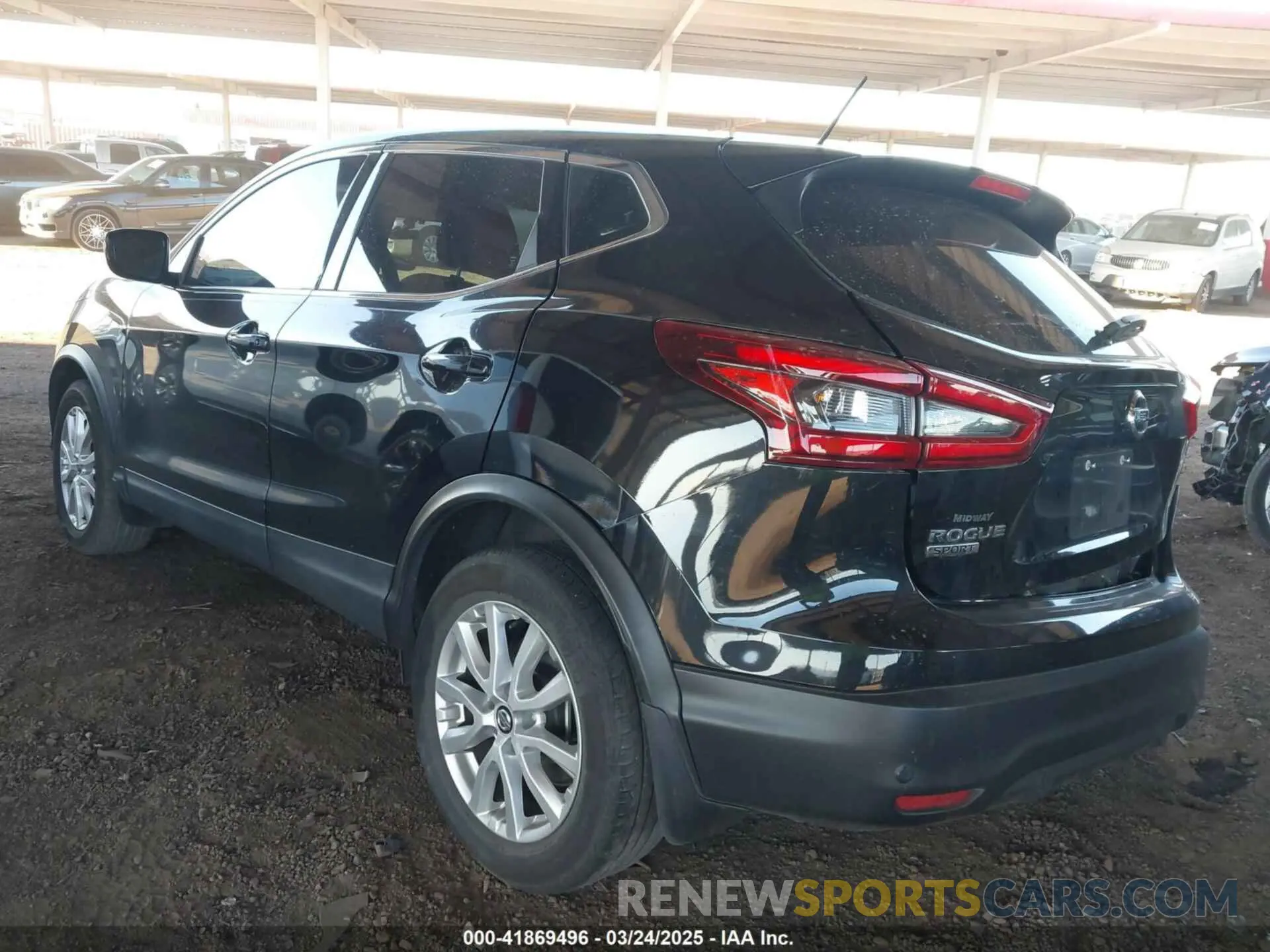 3 Photograph of a damaged car JN1BJ1AV1MW314963 NISSAN ROGUE SPORT 2021