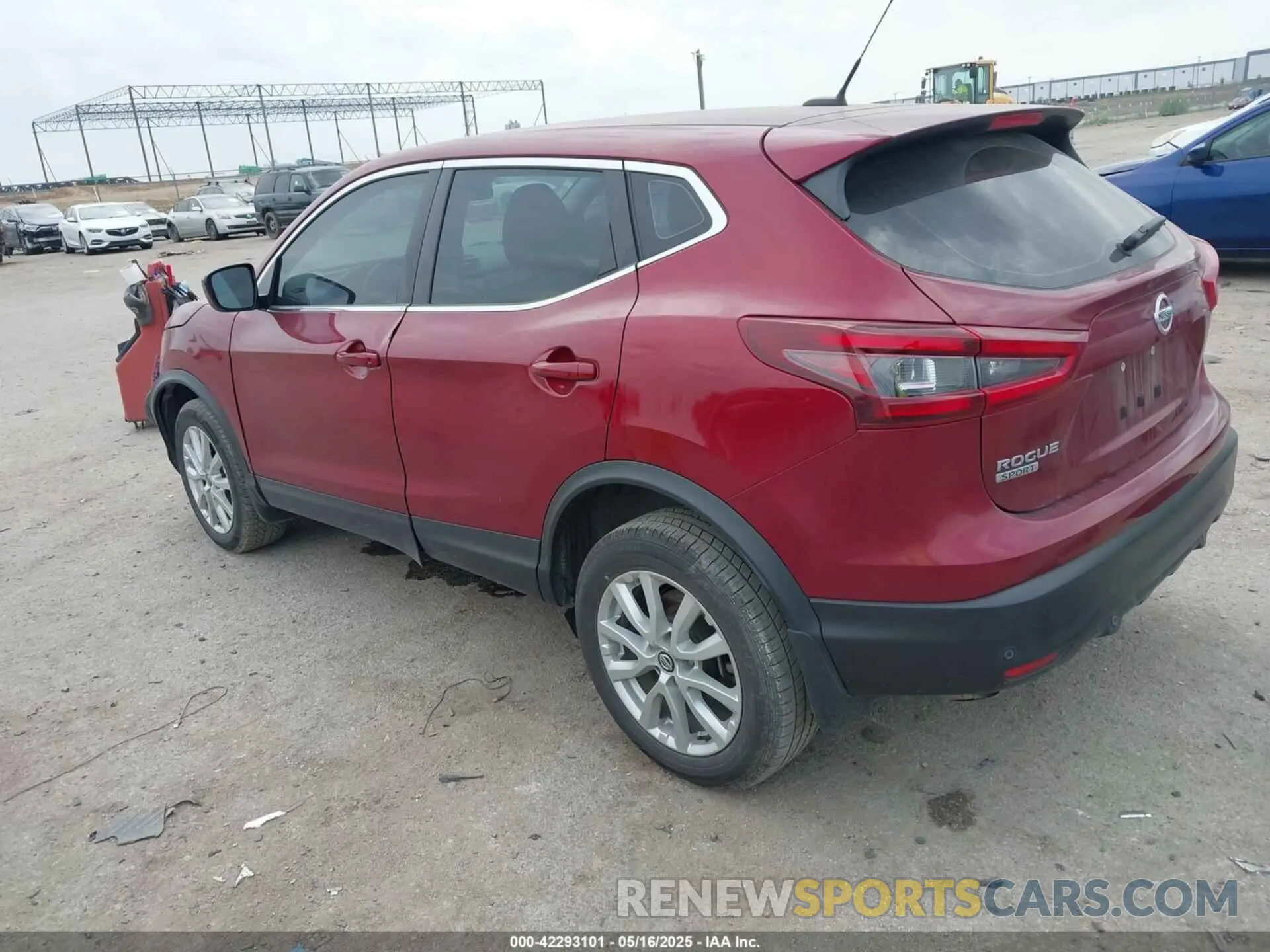3 Photograph of a damaged car JN1BJ1AV3MW305889 NISSAN ROGUE SPORT 2021