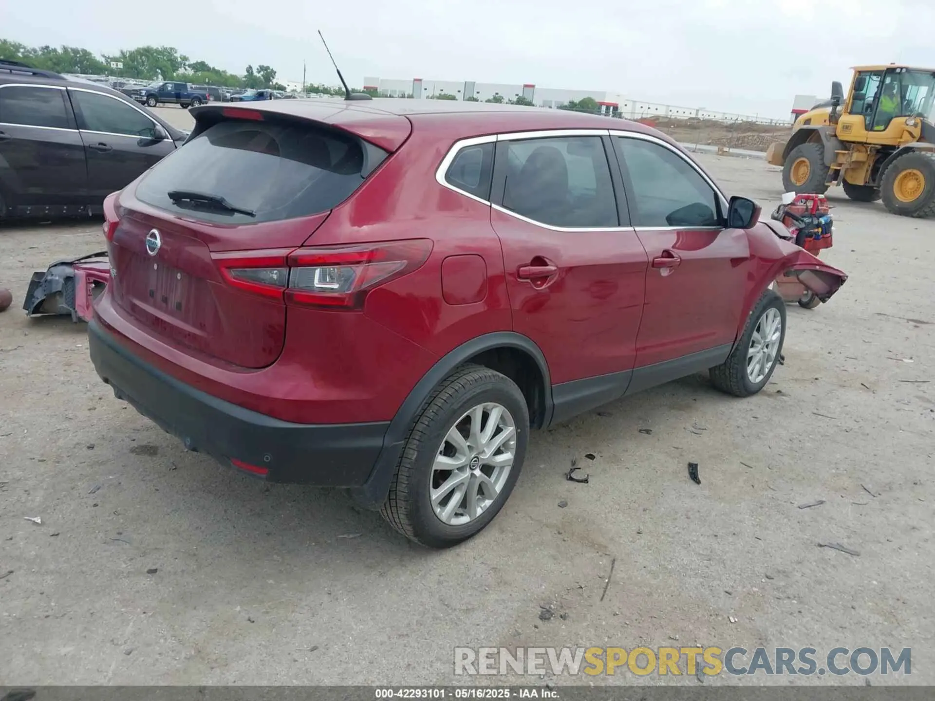 4 Photograph of a damaged car JN1BJ1AV3MW305889 NISSAN ROGUE SPORT 2021
