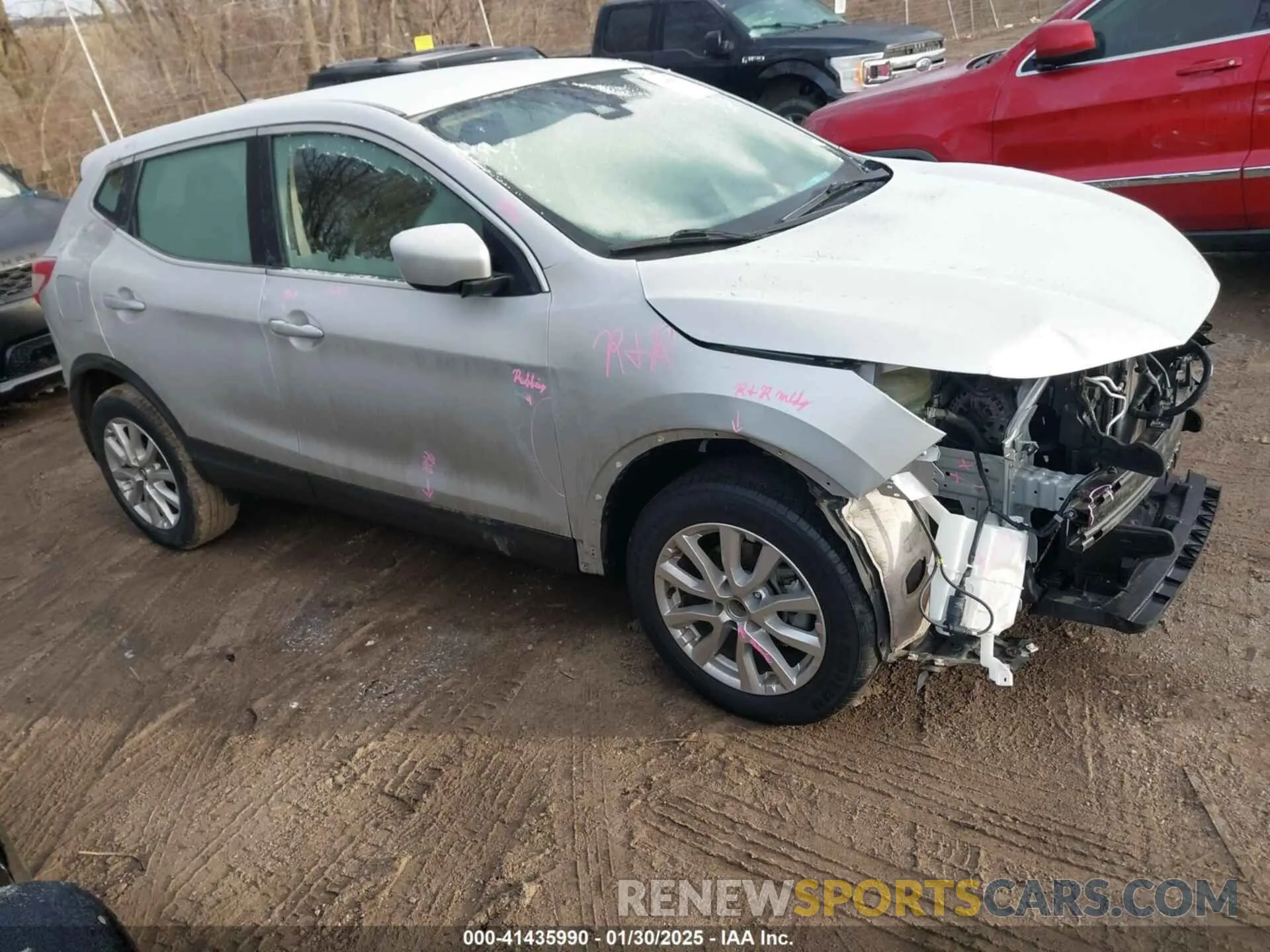 1 Photograph of a damaged car JN1BJ1AV3MW317931 NISSAN ROGUE SPORT 2021