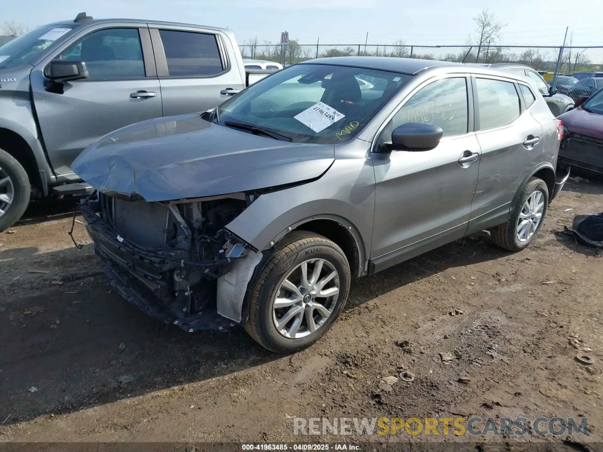 2 Photograph of a damaged car JN1BJ1AV4MW302189 NISSAN ROGUE SPORT 2021